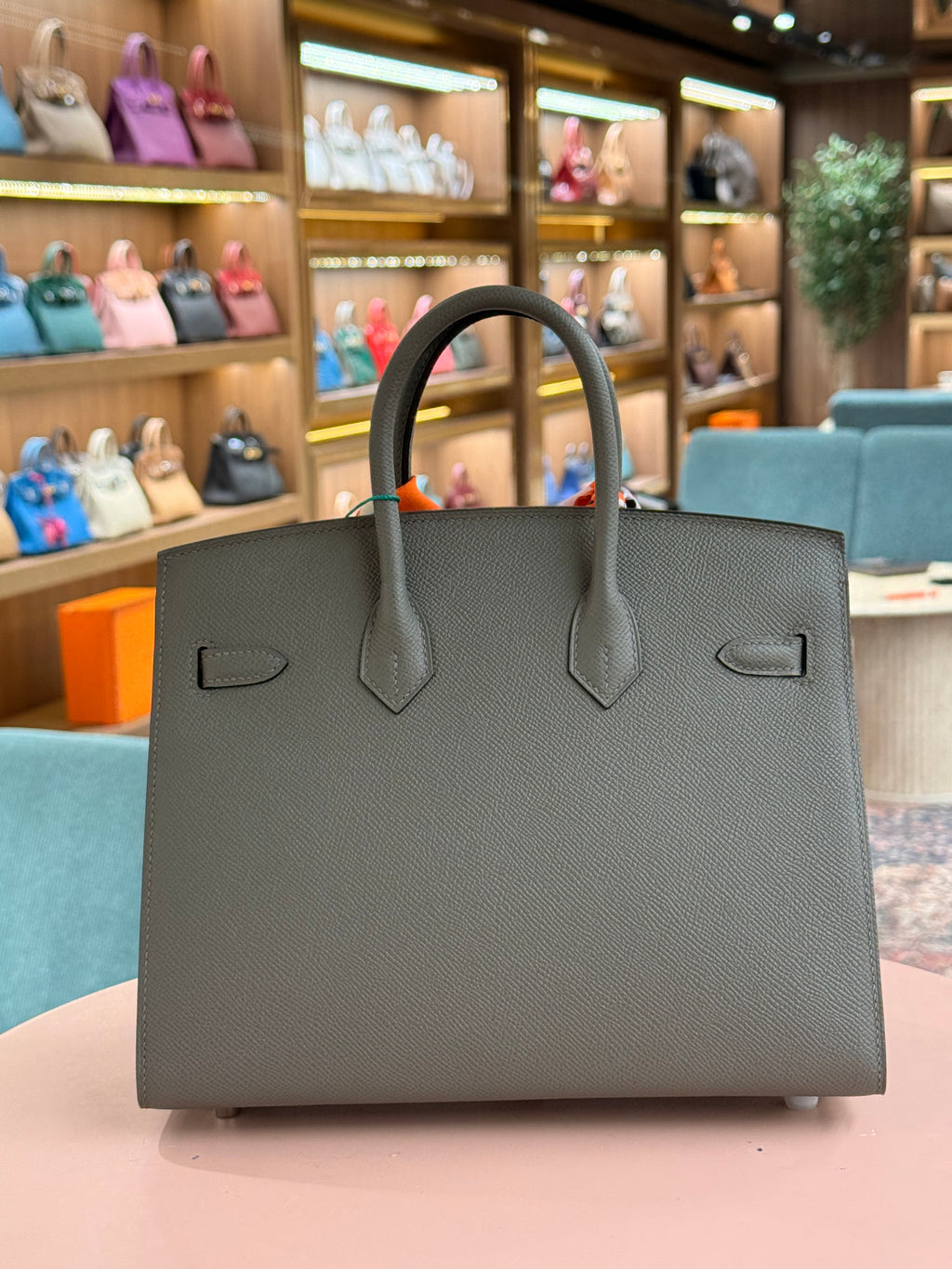 Hermes | Birkin (25) – Epsom – Etoupe – Palladium Hardware