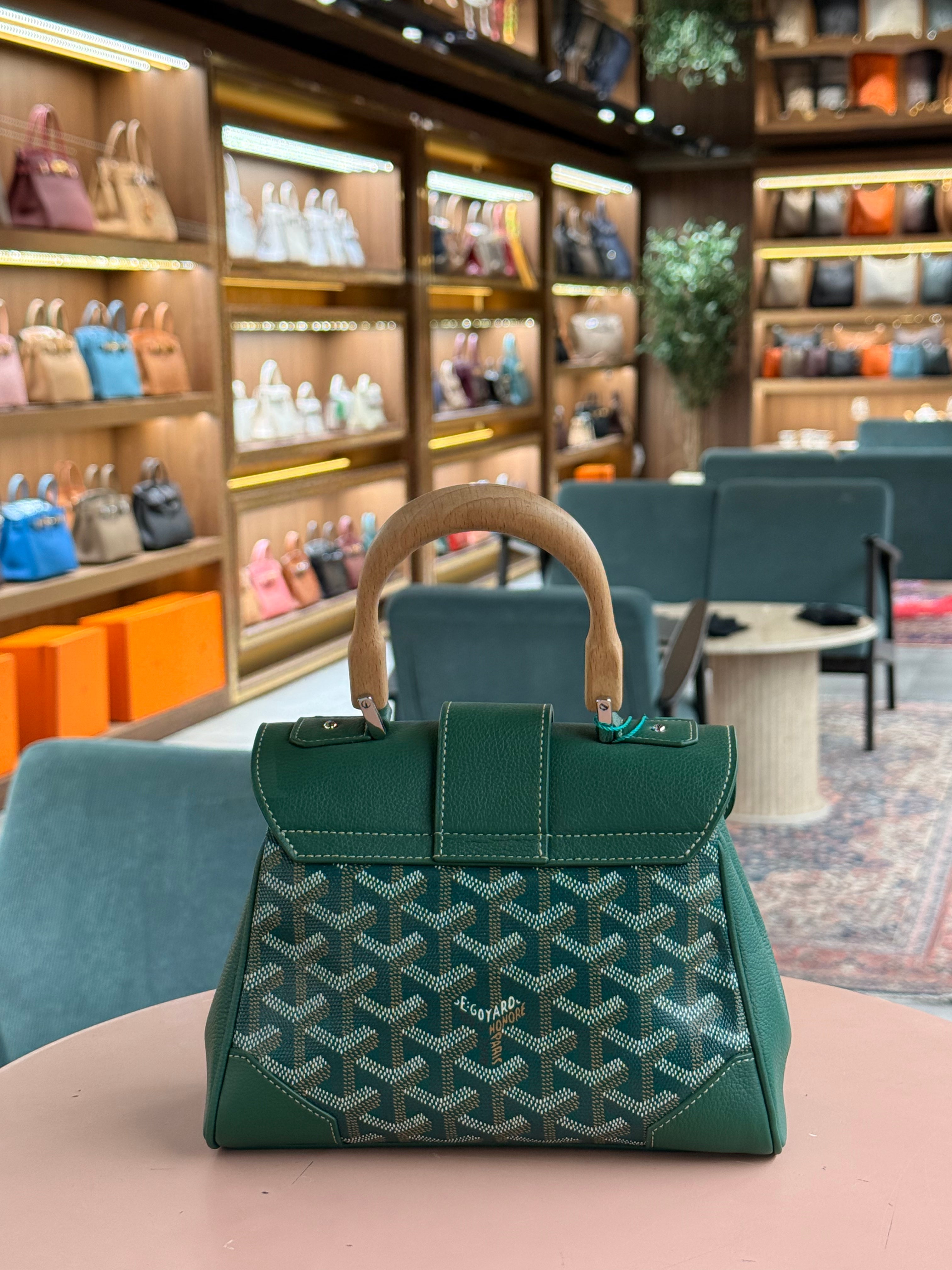 Goyard | Saigon (Mini) – Canvas – Green – Gold Hardware