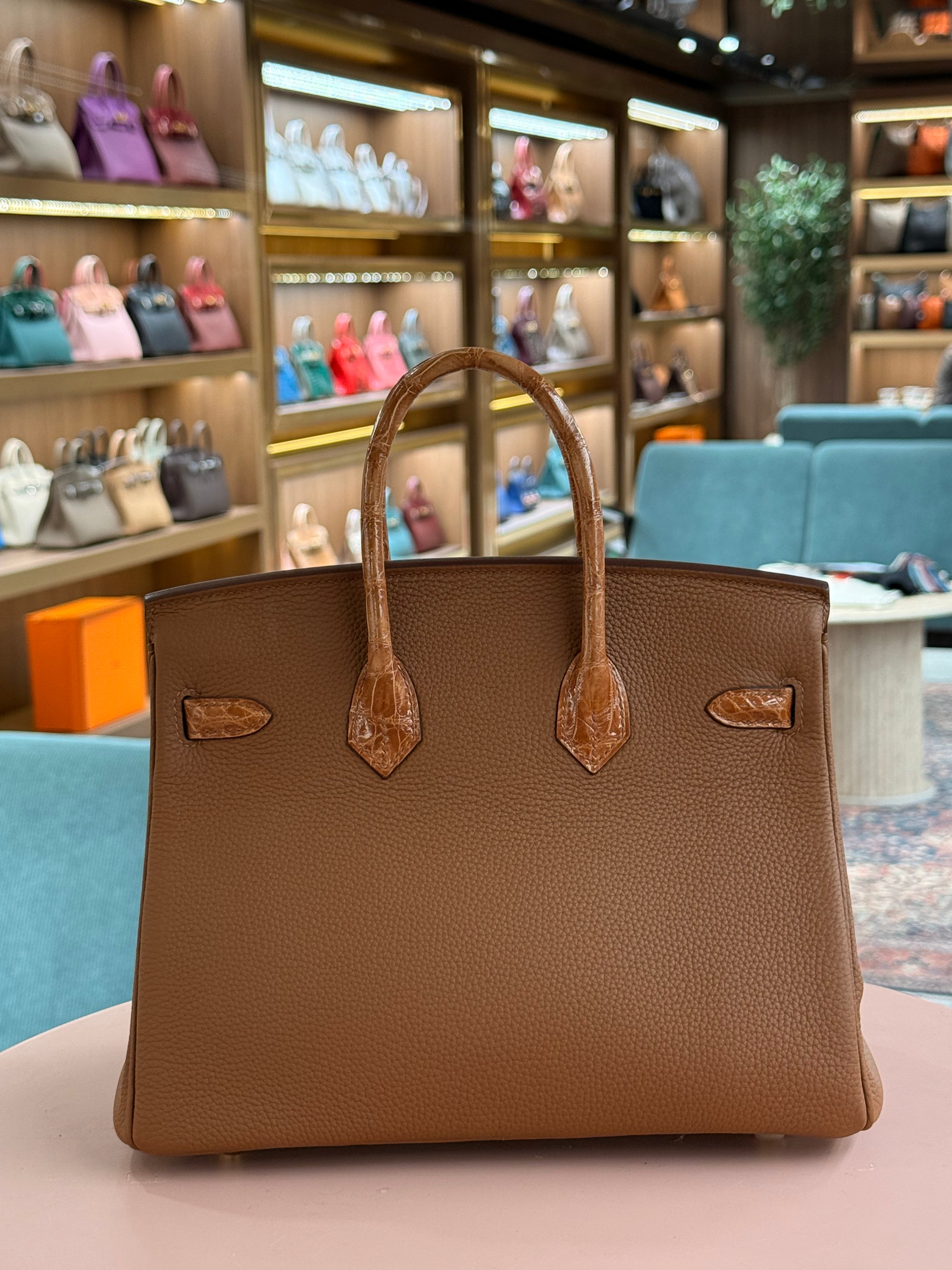 Hermes | Birkin Touch (25) – Togo – Gold – Gold Hardware