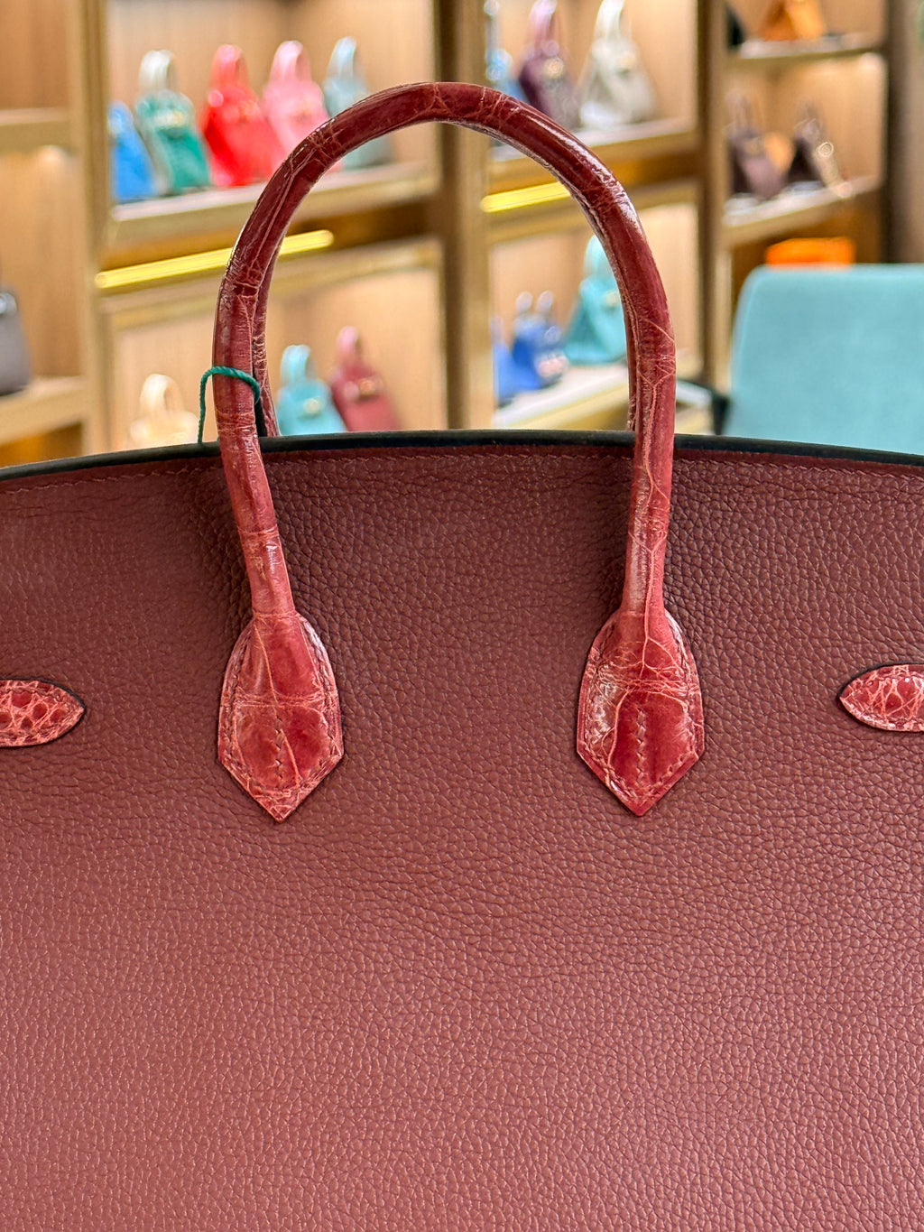 Hermes | Birkin Touch (25) – Togo – Rouge H – Gold Hardware