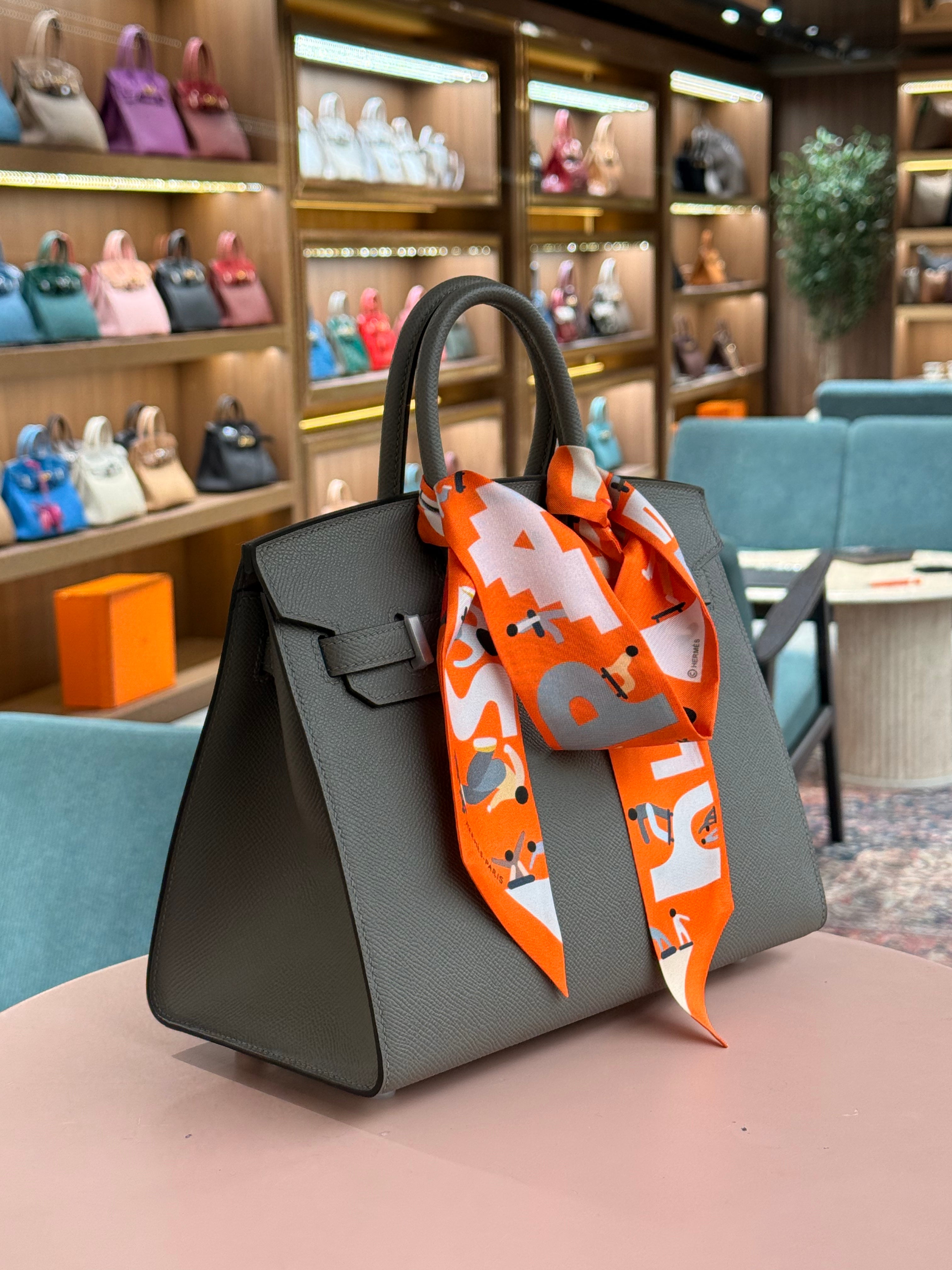 Hermes | Birkin (25) – Epsom – Etoupe – Palladium Hardware