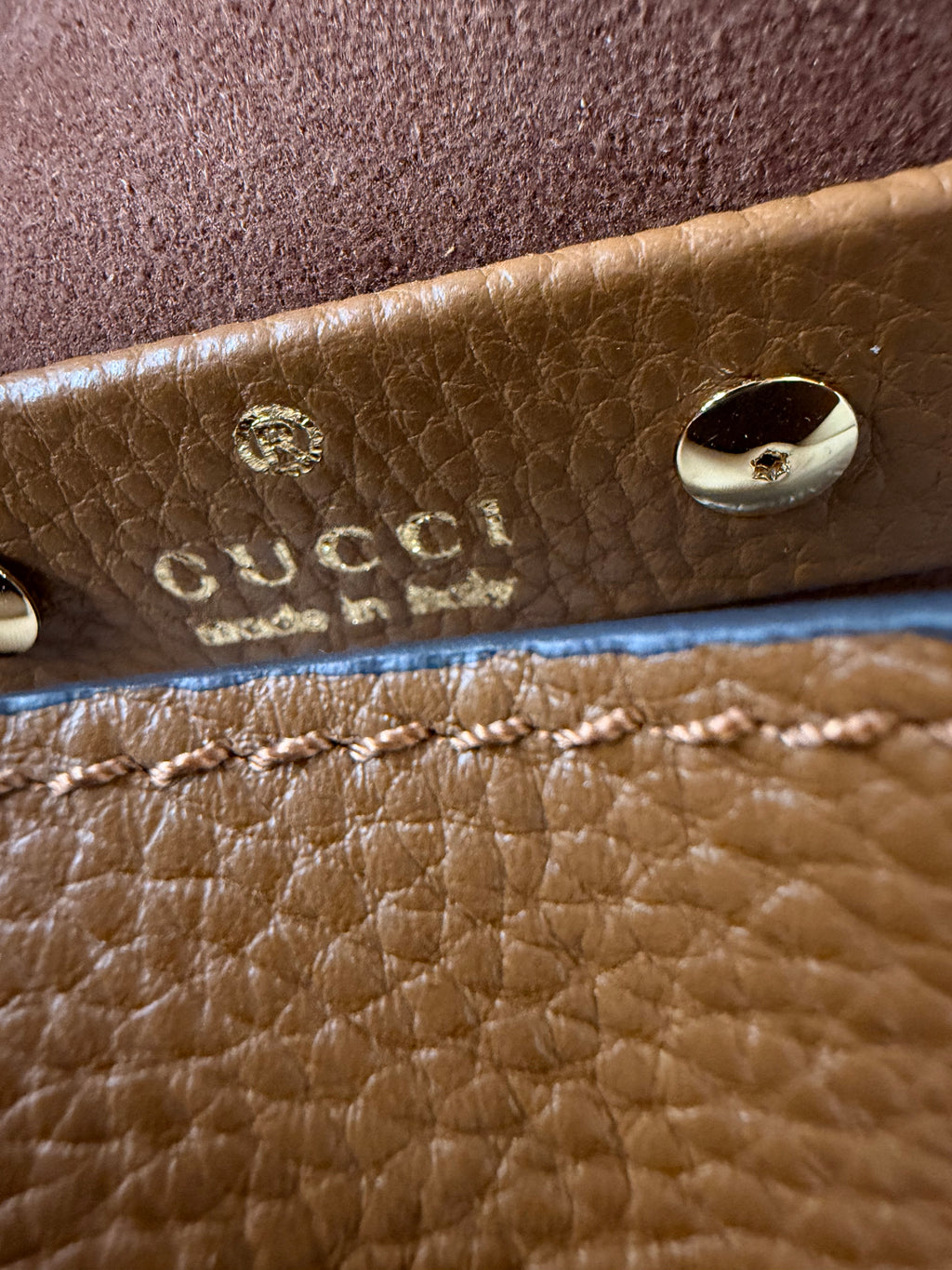 Gucci | Softbit Maxi Shoulder Bag – Leather – Brown – Gold Hardware