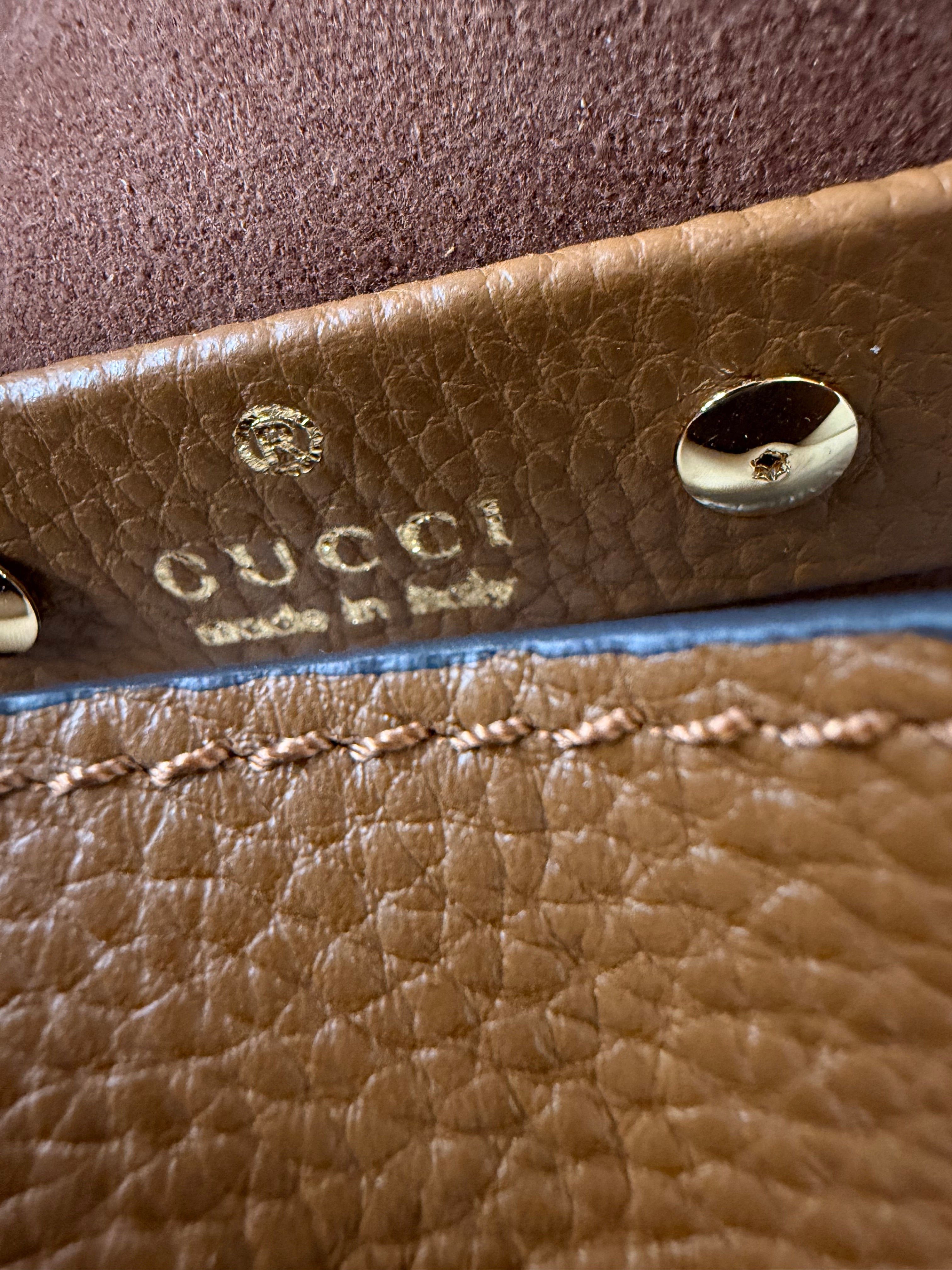Gucci | Softbit Maxi Shoulder Bag – Leather – Brown – Gold Hardware