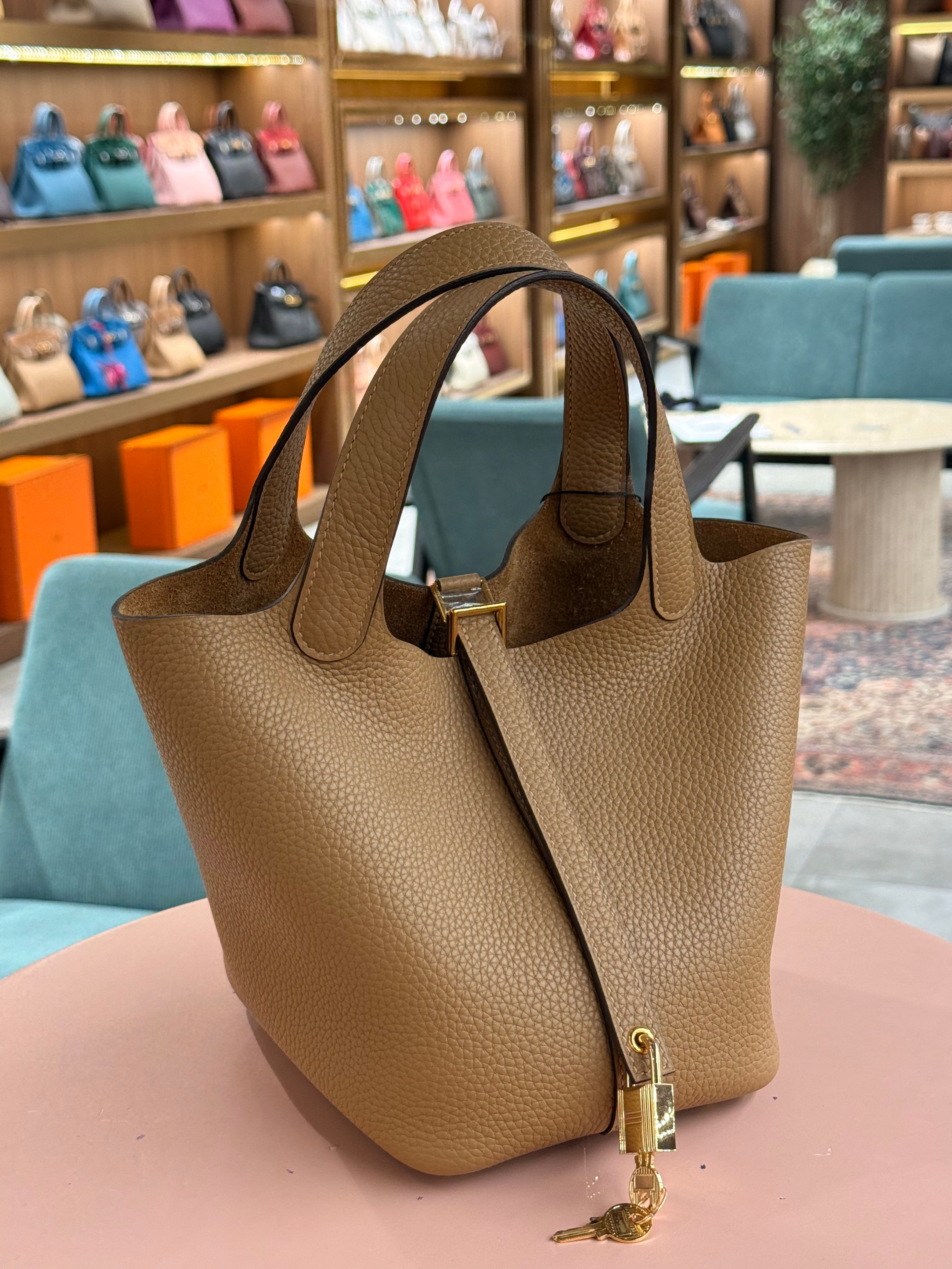 Hermes | Picotin (PM) – Togo – Gold – Gold Hardware