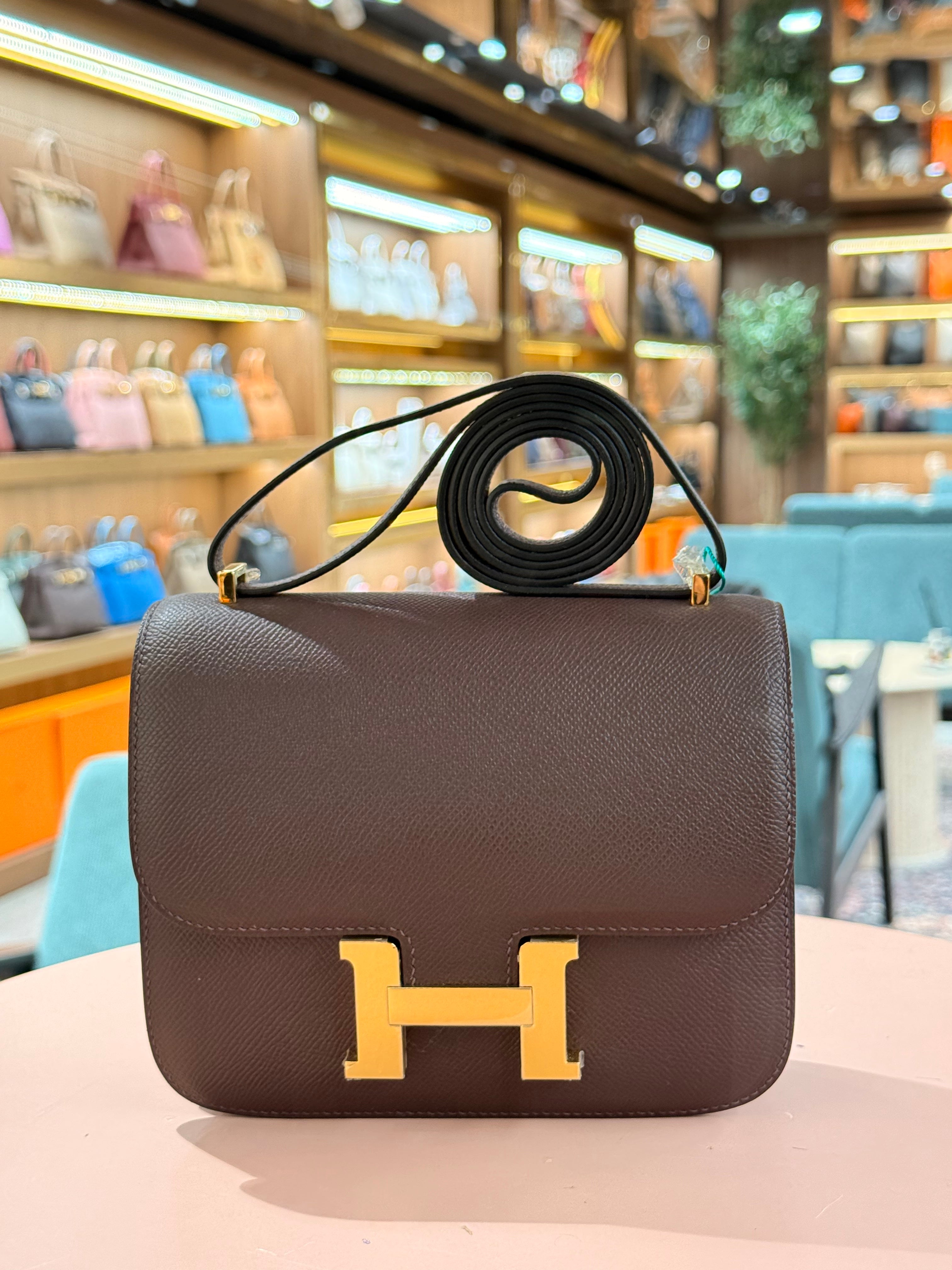 Hermes | Constance (18) – Epsom – Brown – Gold Hardware