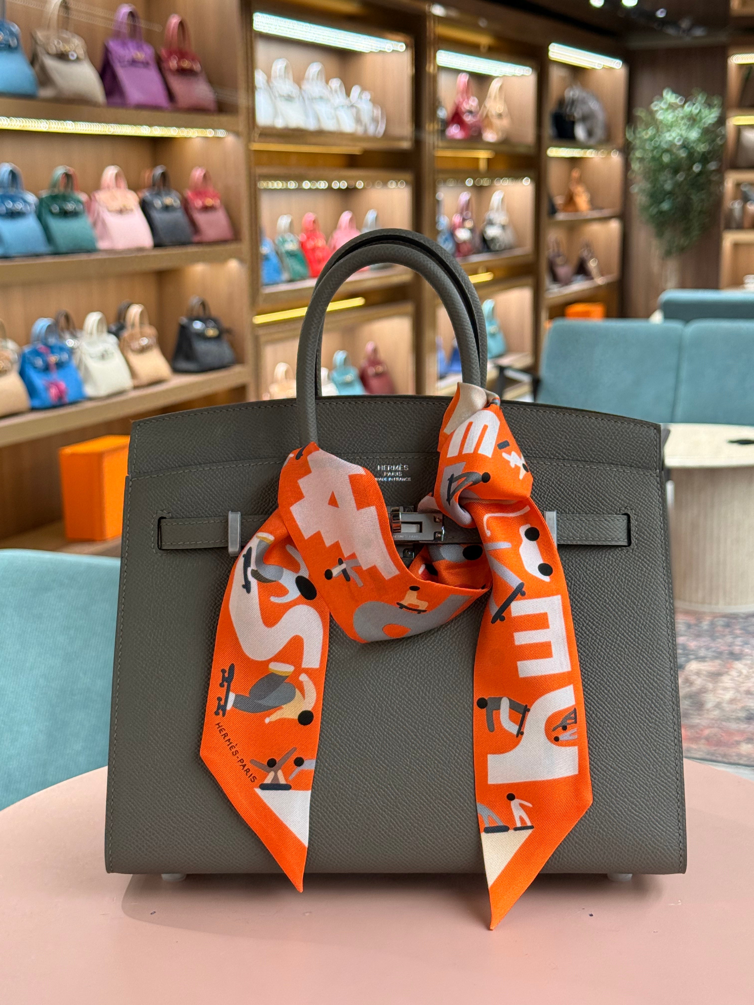 Hermes | Birkin (25) – Epsom – Etoupe – Palladium Hardware