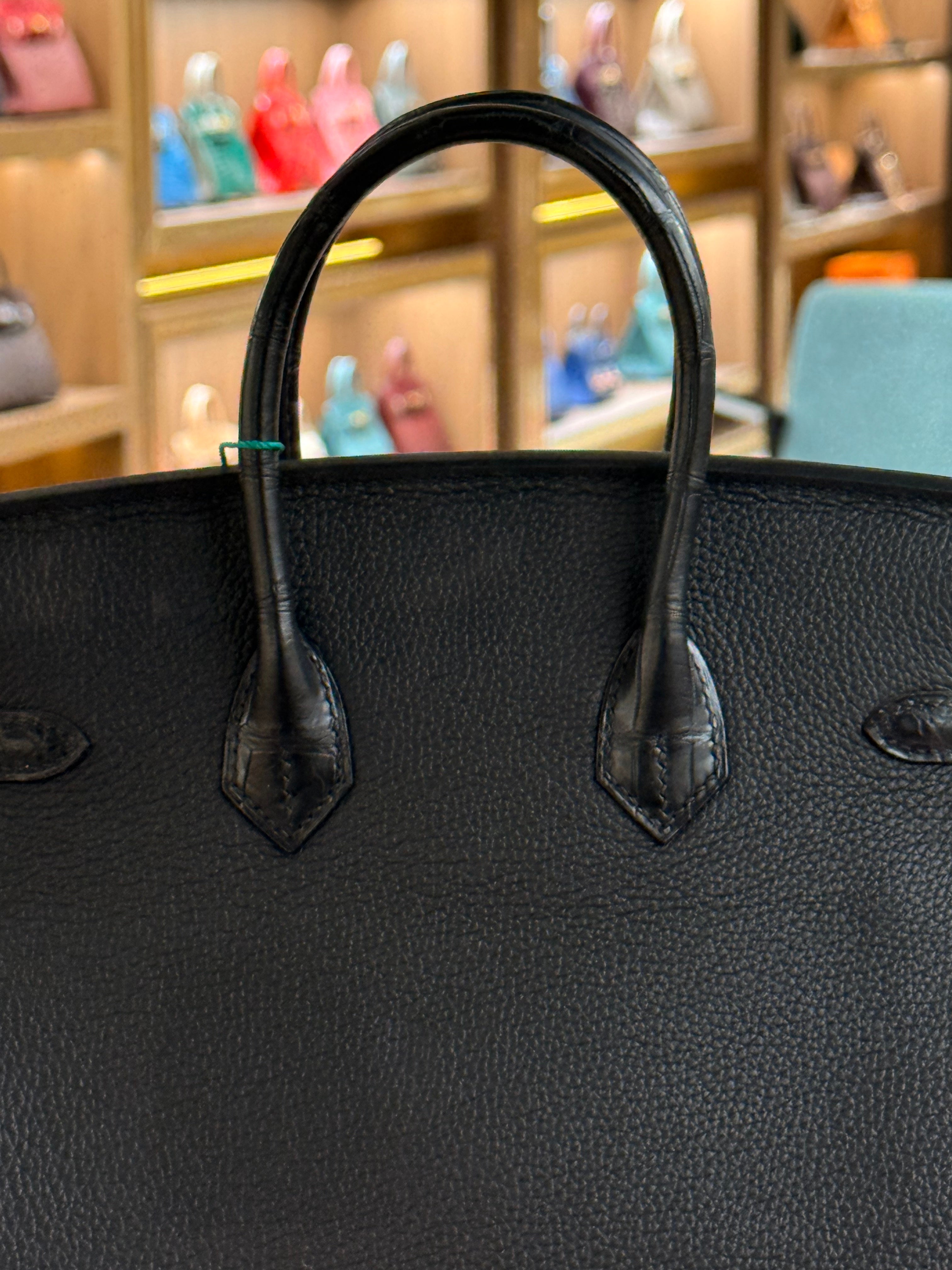 Hermes | Birkin (25) – Togo – Black – Palladium Hardware