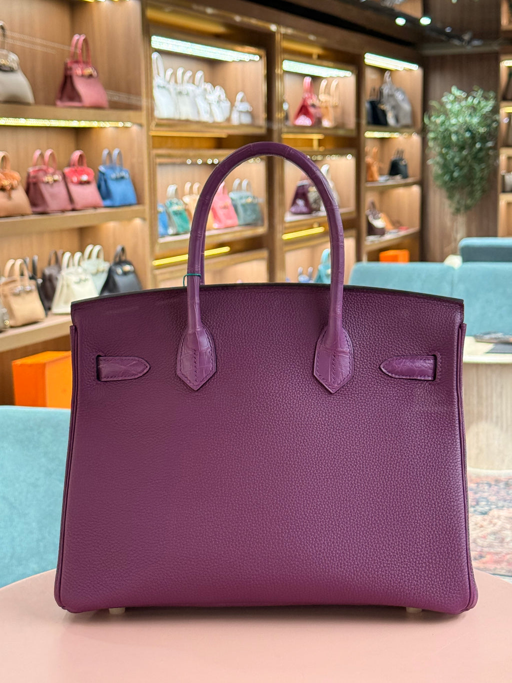 Hermes | Birkin (30) – Togo – Violet – Gold Hardware