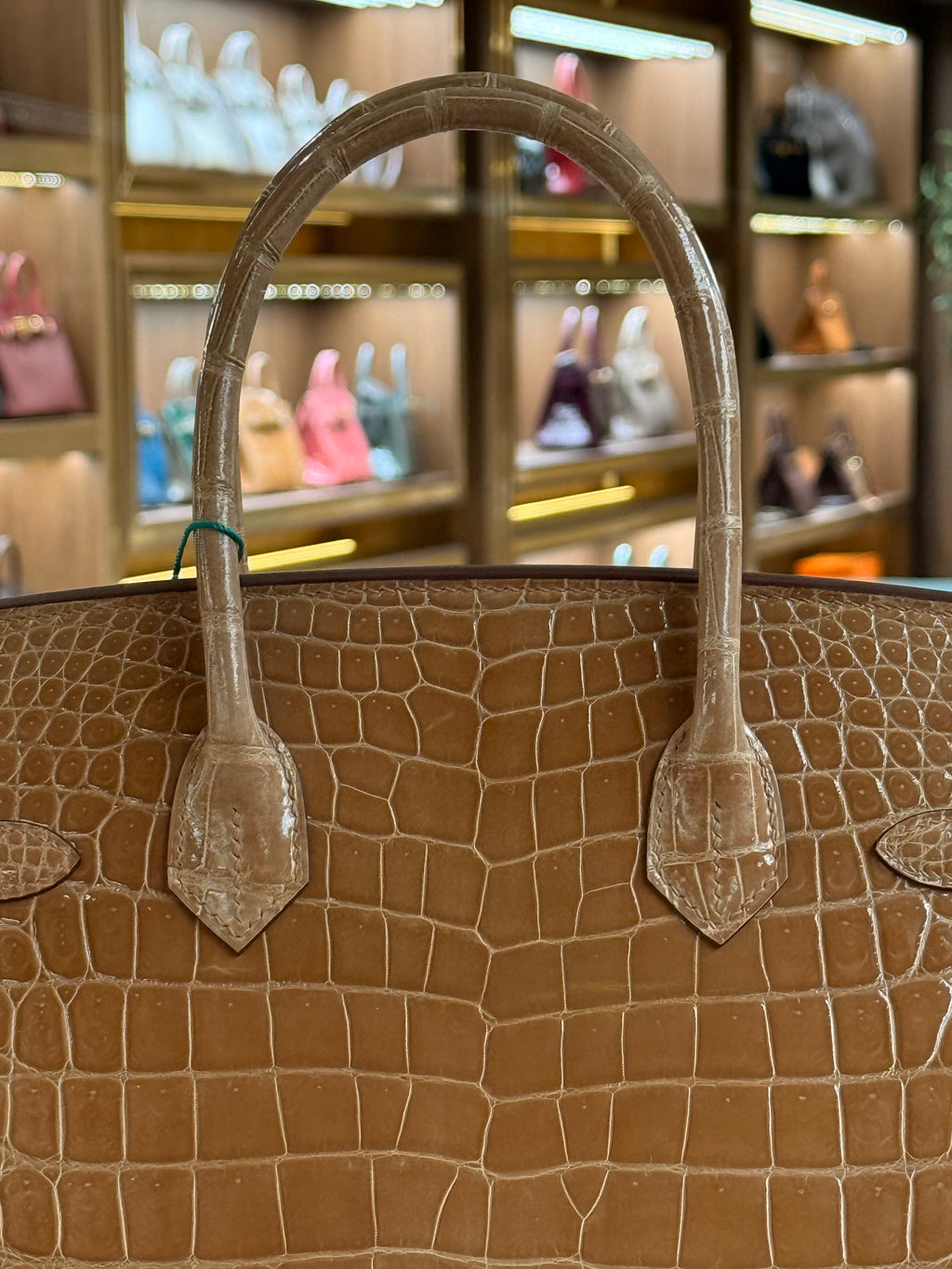 Hermes | Birkin (30) – Crocodile – Gold – Gold Hardware