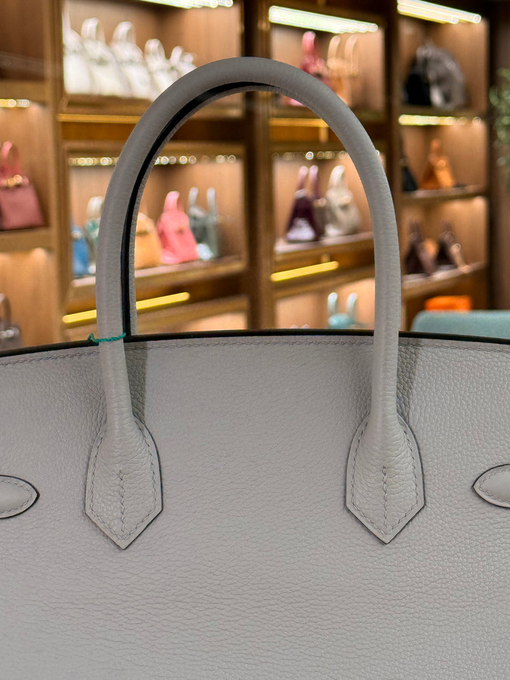 Hermes | Birkin (30) – Togo – Bleu Glacier – Gold Hardware