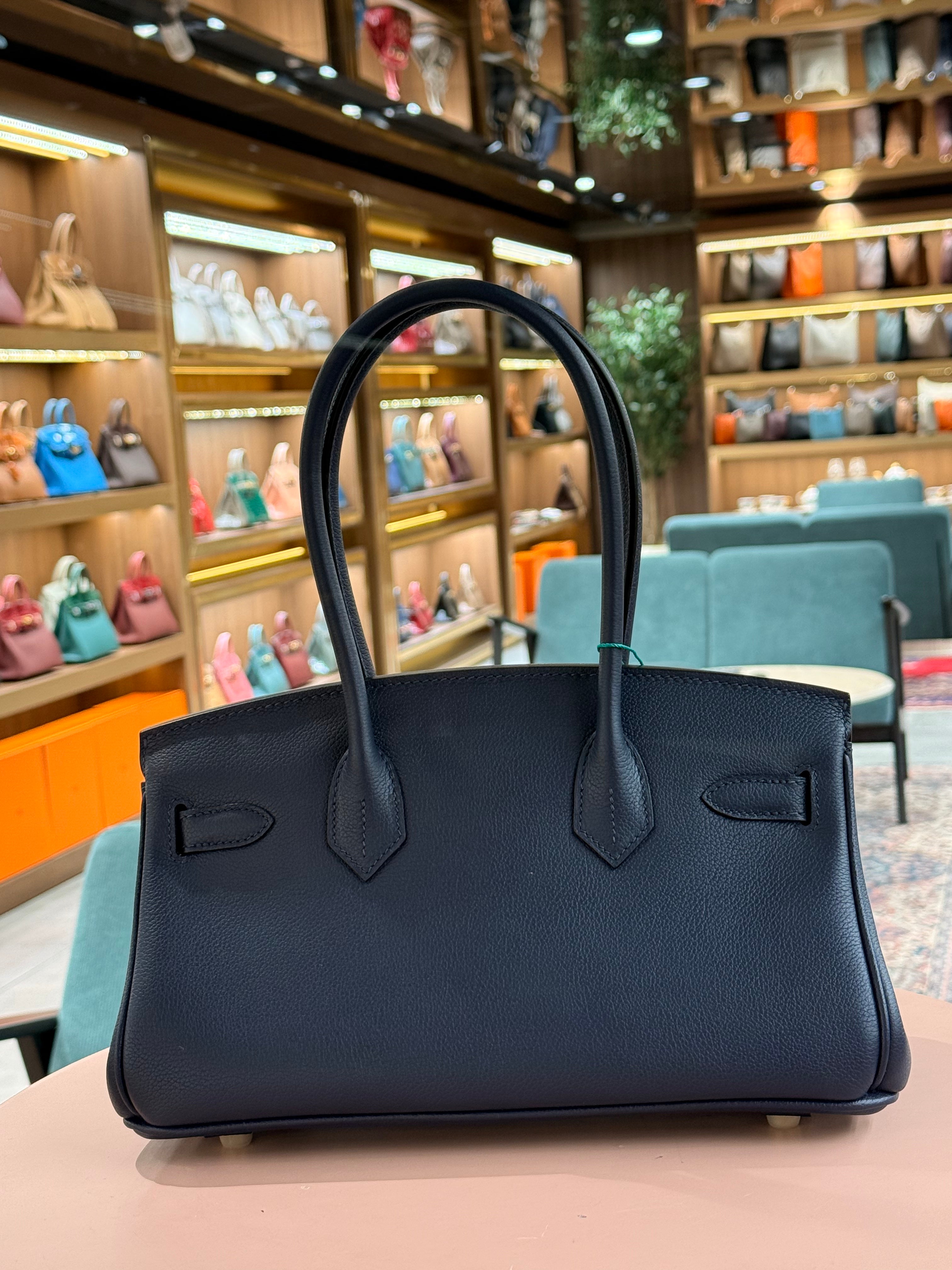 Hermes | Birkin (42) – Togo – Navy – Gold Hardware
