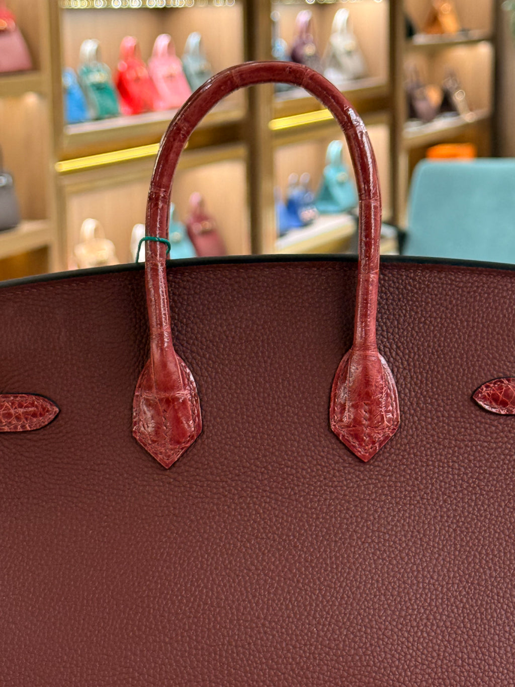 Hermes | Birkin Touch (25) – Togo – Rouge H – Palladium Hardware