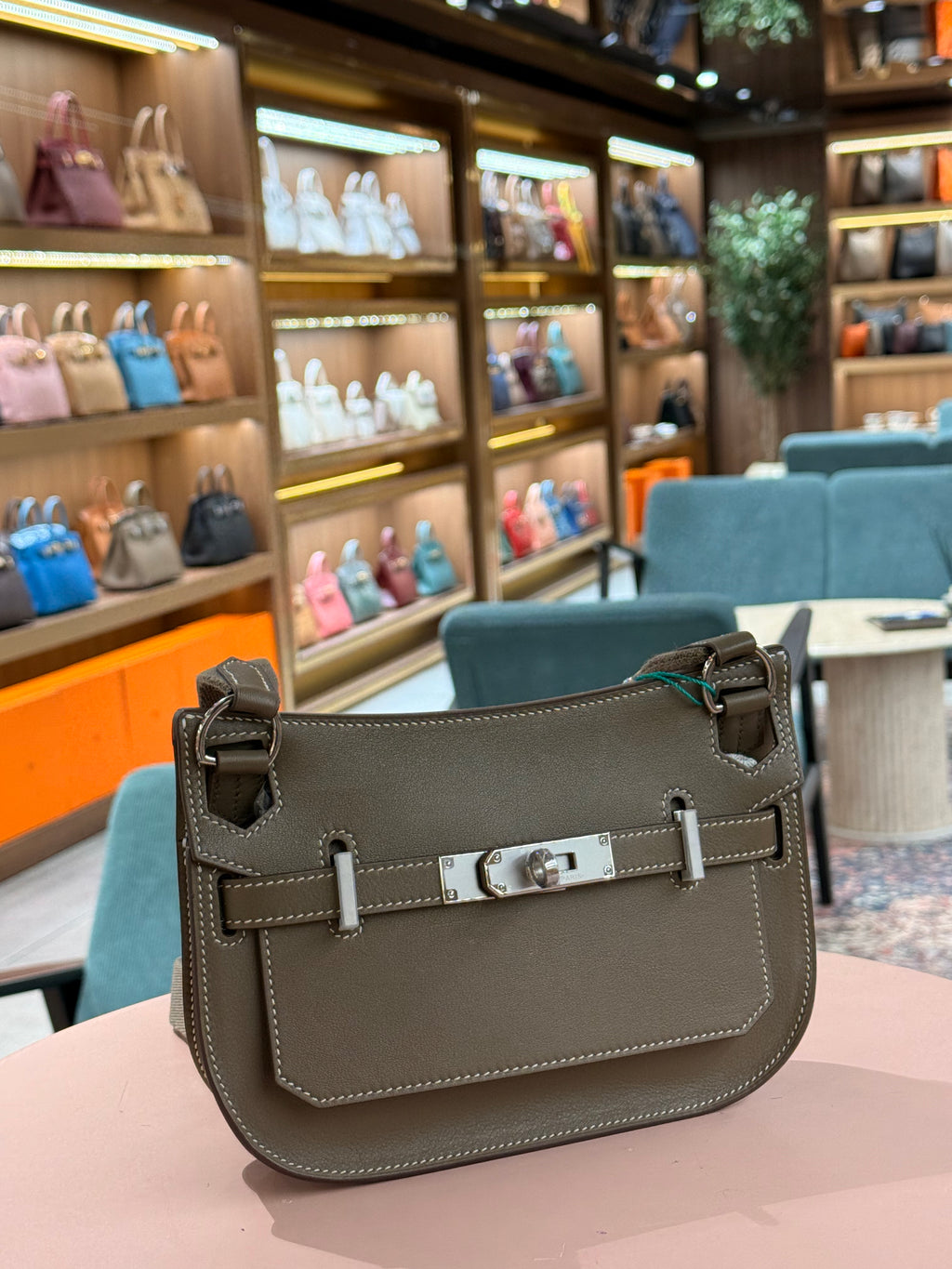 Hermes | Jypsiere (Mini) – Epsom – Etoupe – Palladium Hardware