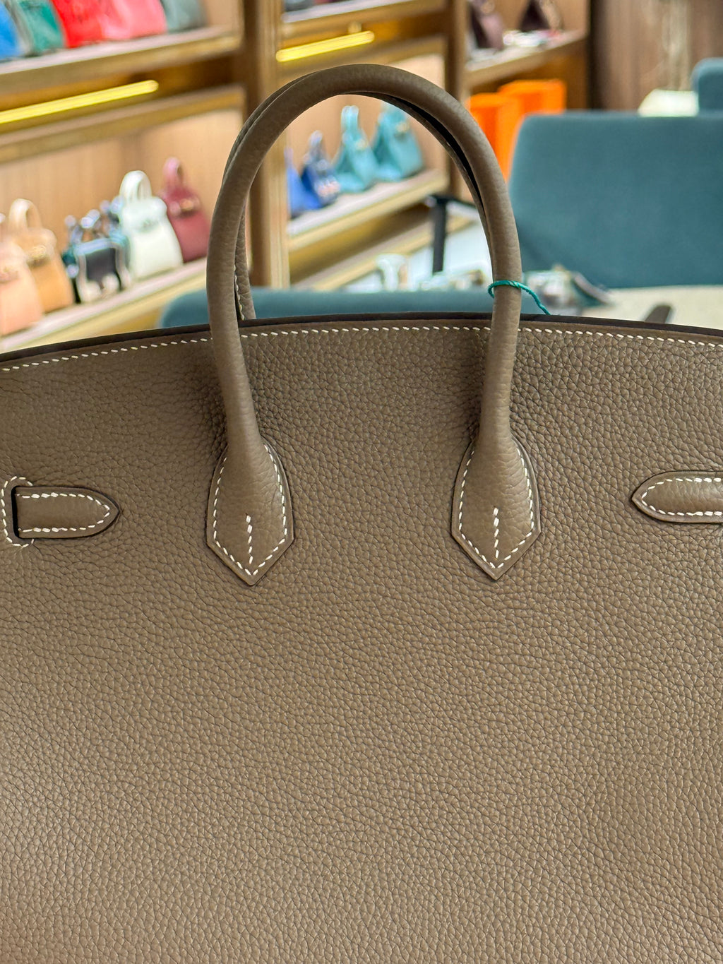 Hermes | Birkin (25) – Togo – Etoupe – Gold Hardware