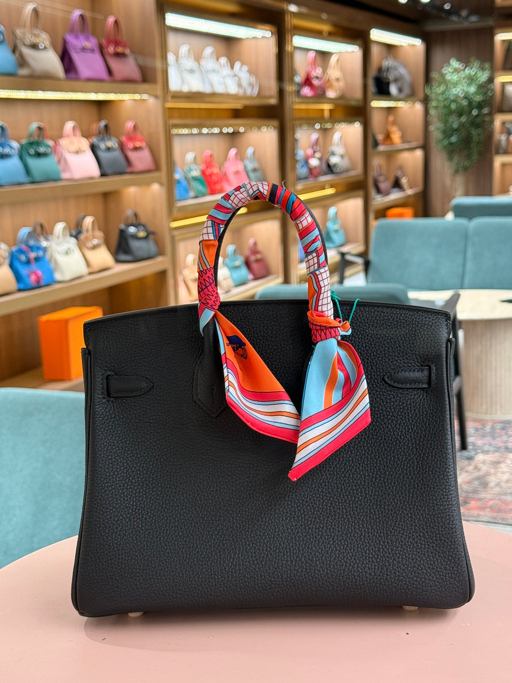 Hermes | Birkin (25) – Togo – Black – Gold Hardware