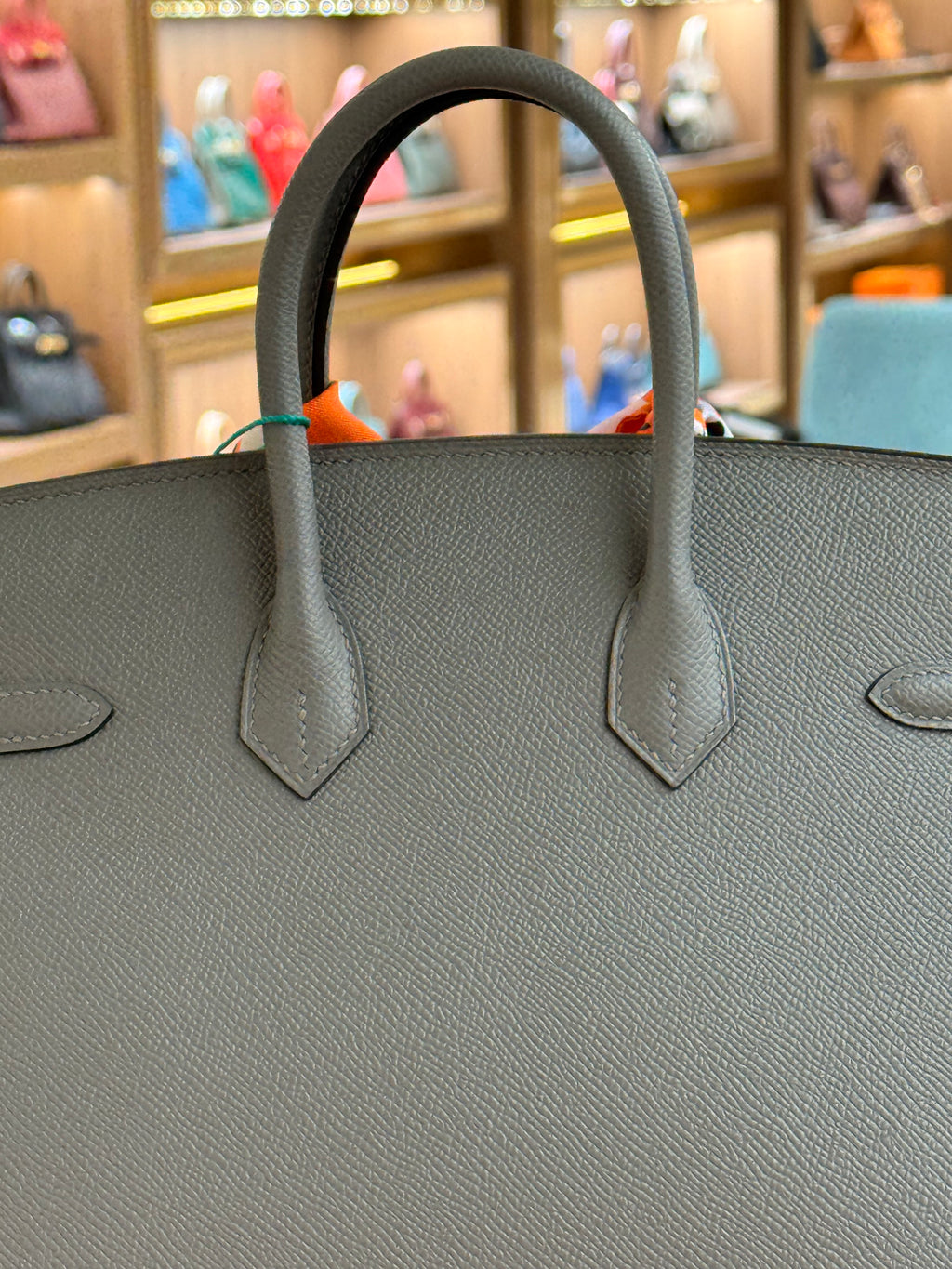 Hermes | Birkin (25) – Epsom – Etoupe – Palladium Hardware