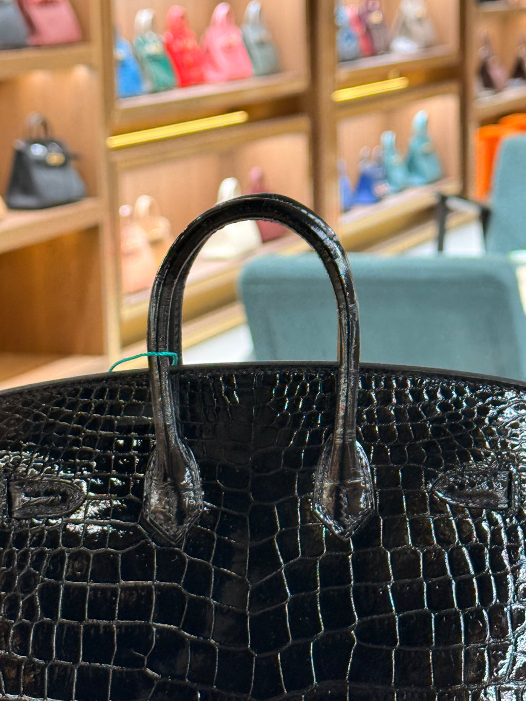 Hermes | Birkin (20) – Crocodile – Black – Gold Hardware