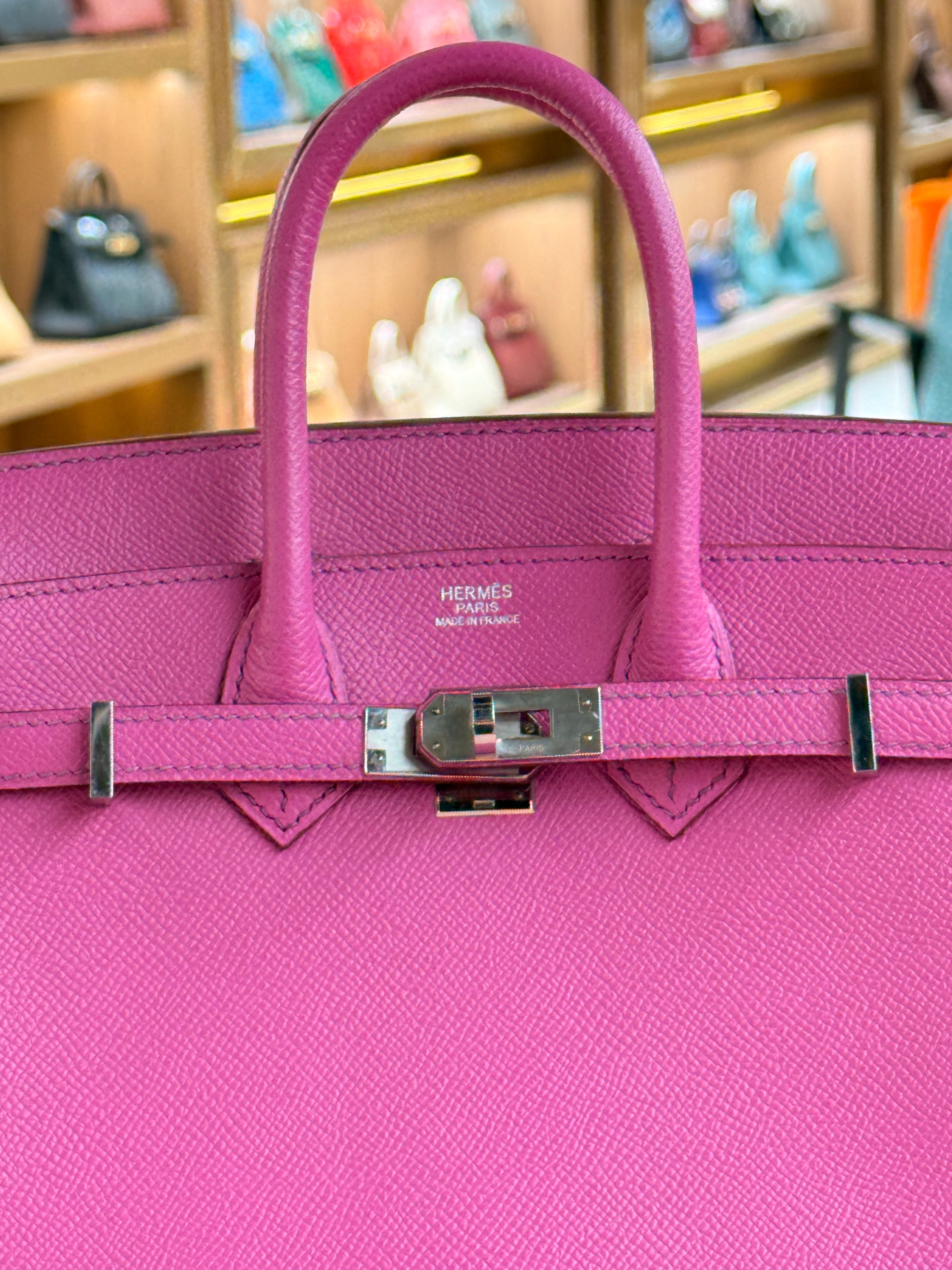 Hermes | Birkin (25) – Epsom – Rose Sakura – Palladium Hardware