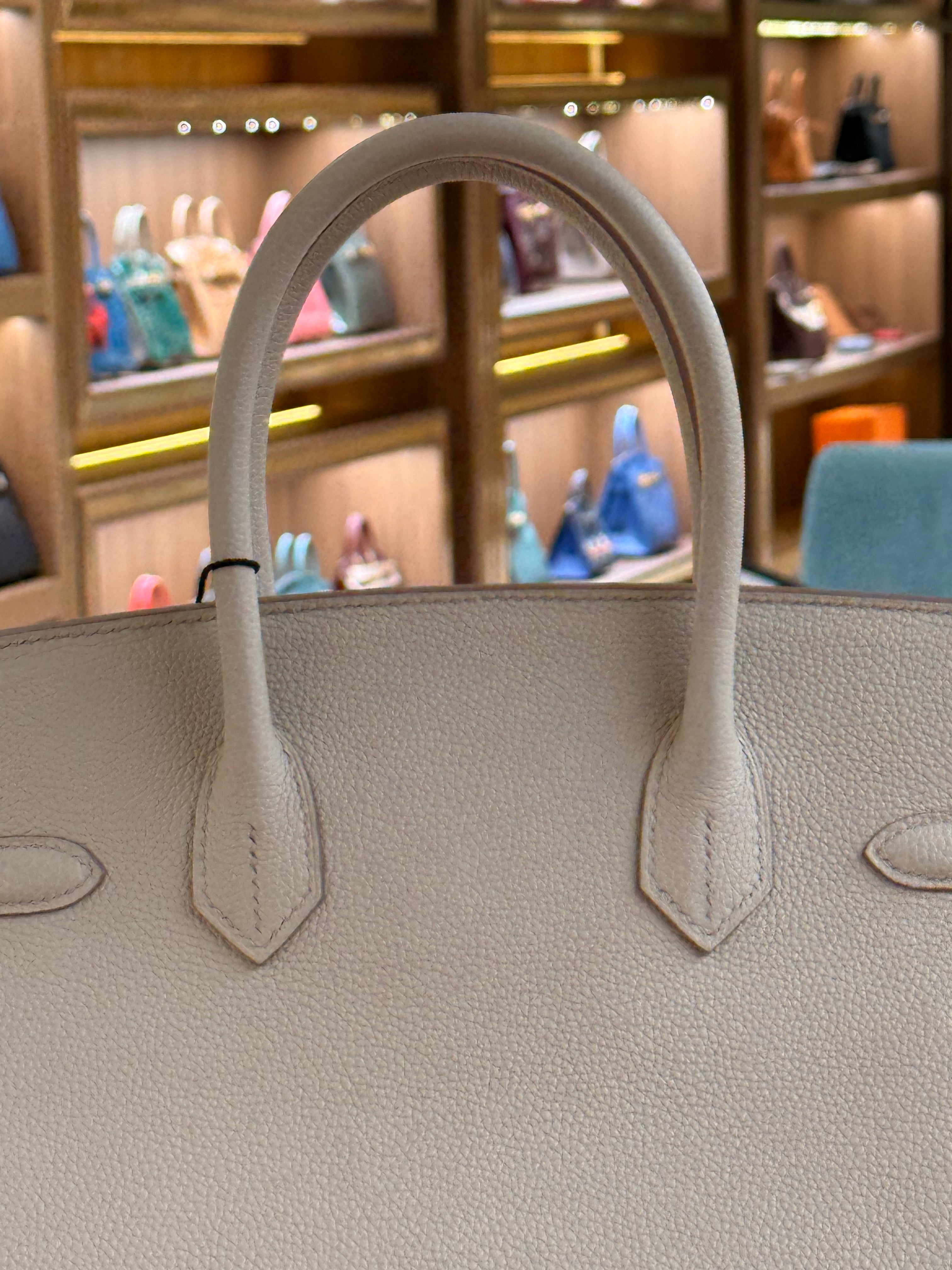 Hermes | Birkin (30) – Togo – Blanc – Gold Hardware