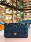 Chanel | Classic Flap Bag – Lambskin – Navy – Gold Hardware