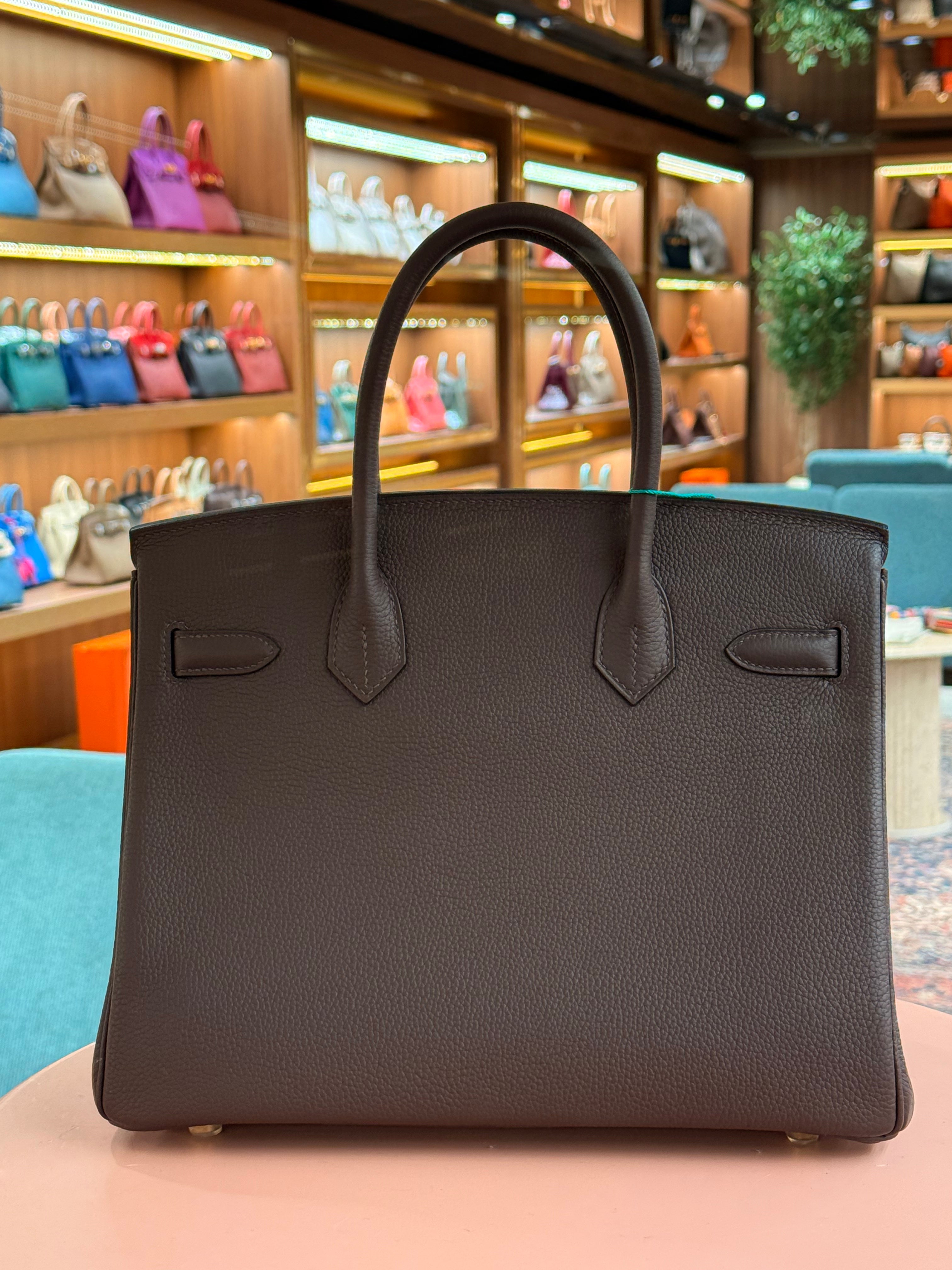 Hermes | Birkin (30) – Togo – Noir – Gold Hardware
