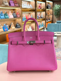 Hermes | Birkin (25) – Epsom – Rose Sakura – Palladium Hardware