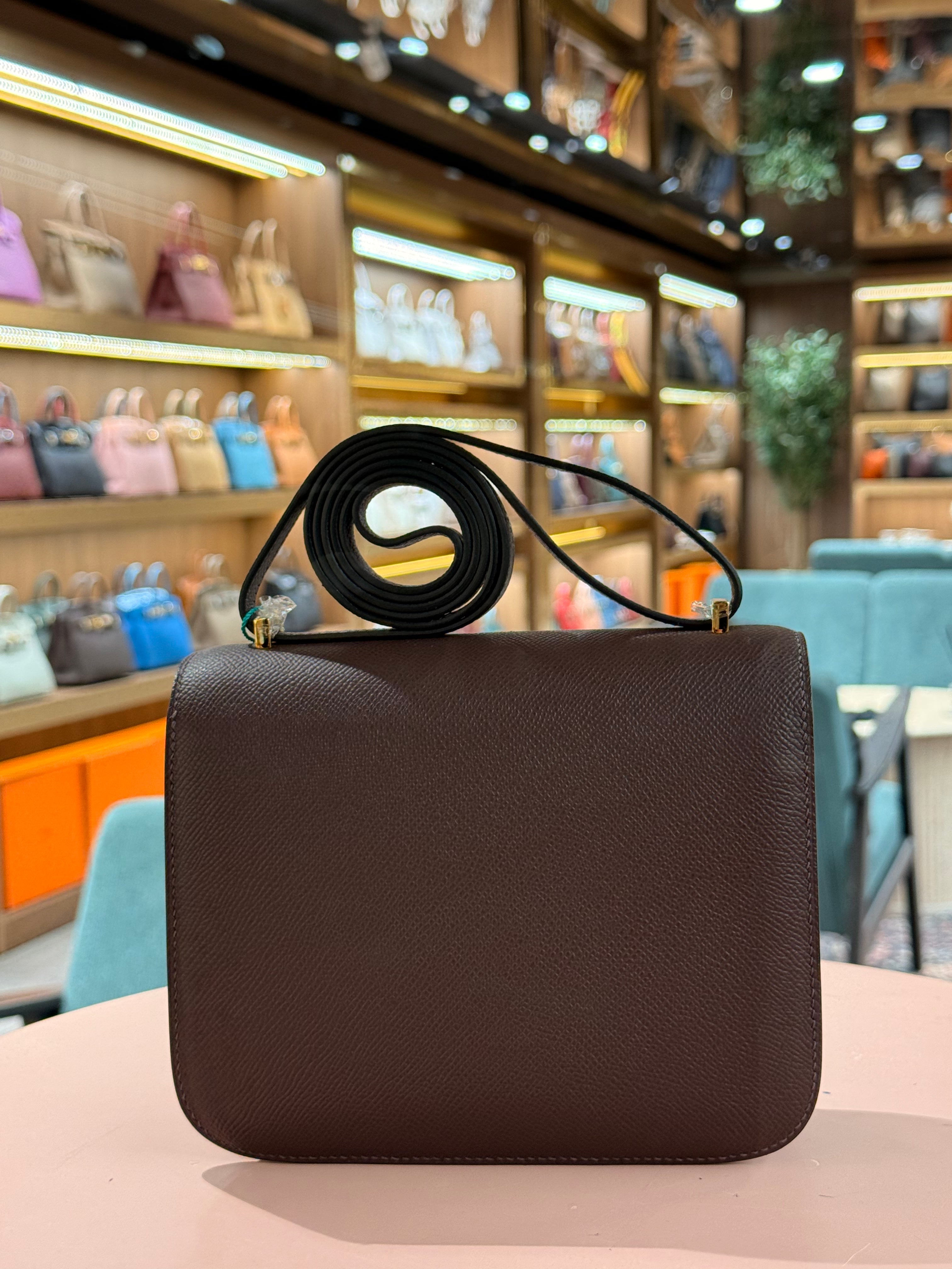Hermes | Constance (18) – Epsom – Brown – Gold Hardware