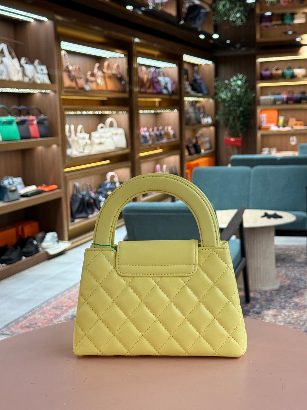 Chanel | Mini Flap Bag (Mini) – Lambskin – Yellow – Gold Hardware