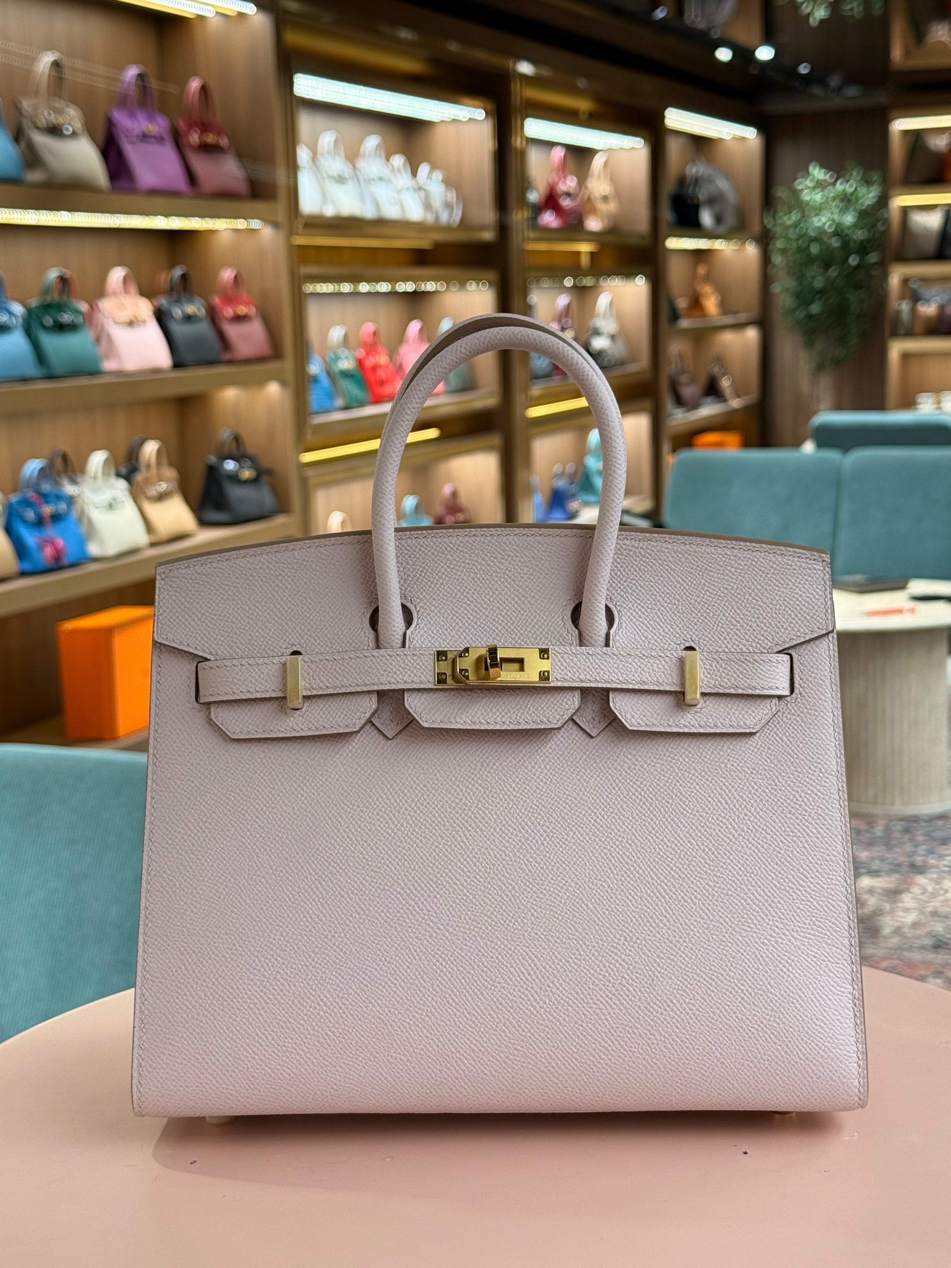 Hermes | Birkin (25) – Epsom – Rose Poudre – Gold Hardware