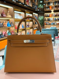 Hermes | Kelly (28) – Epsom – Gold – Palladium Hardware
