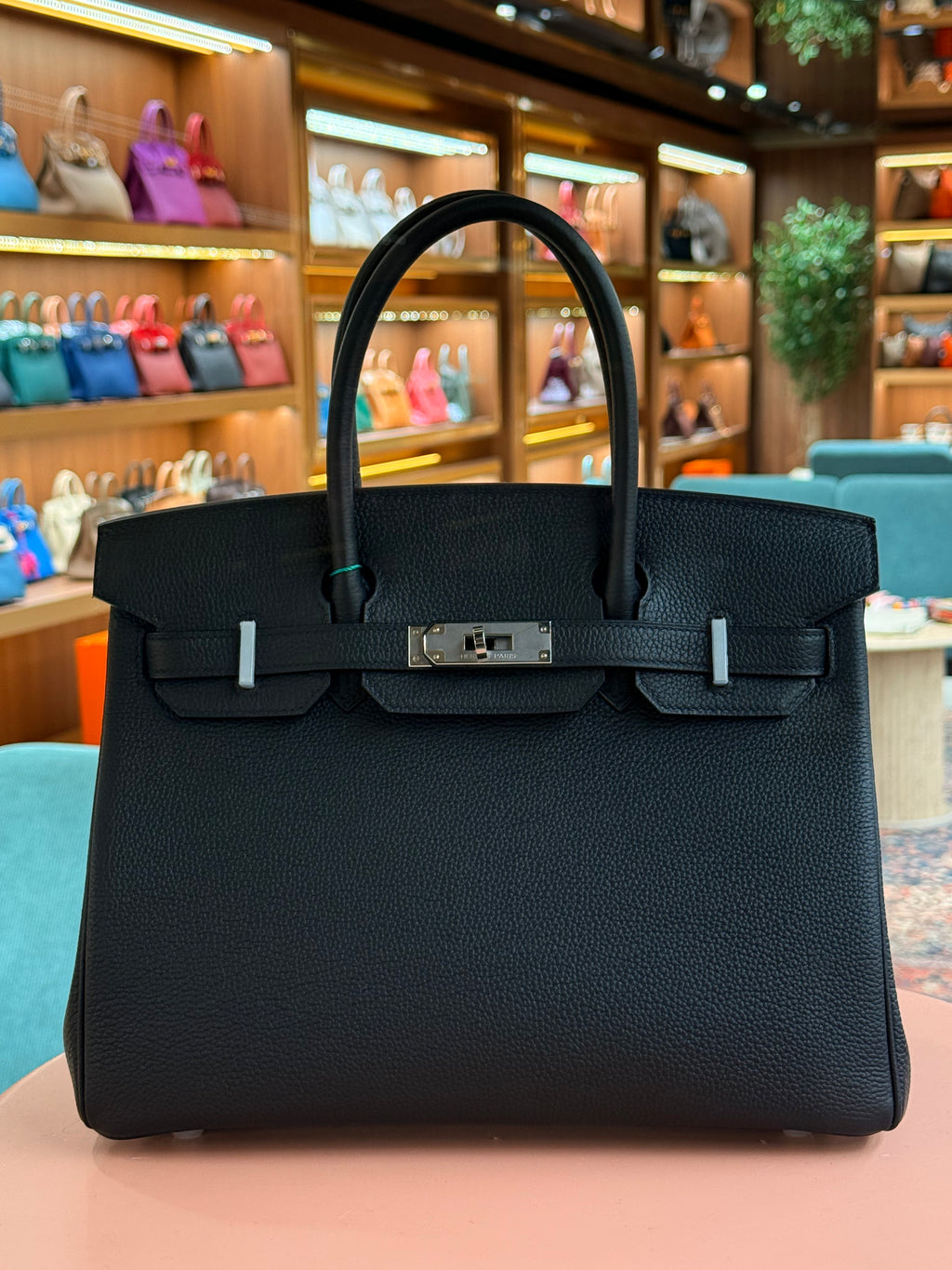 Hermes | Birkin (30) – Togo – Black – Palladium Hardware