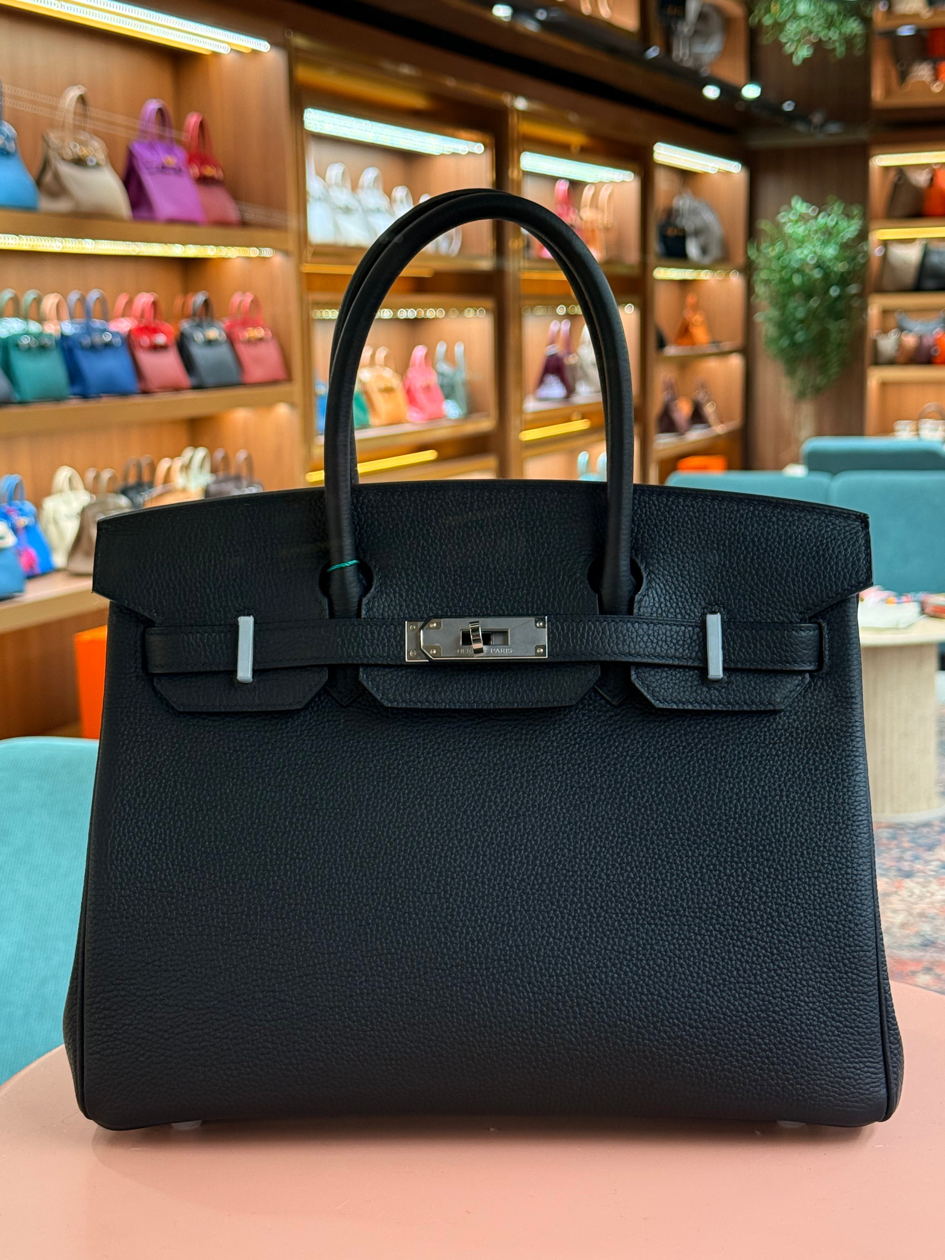 Hermes | Birkin (30) – Togo – Black – Palladium Hardware