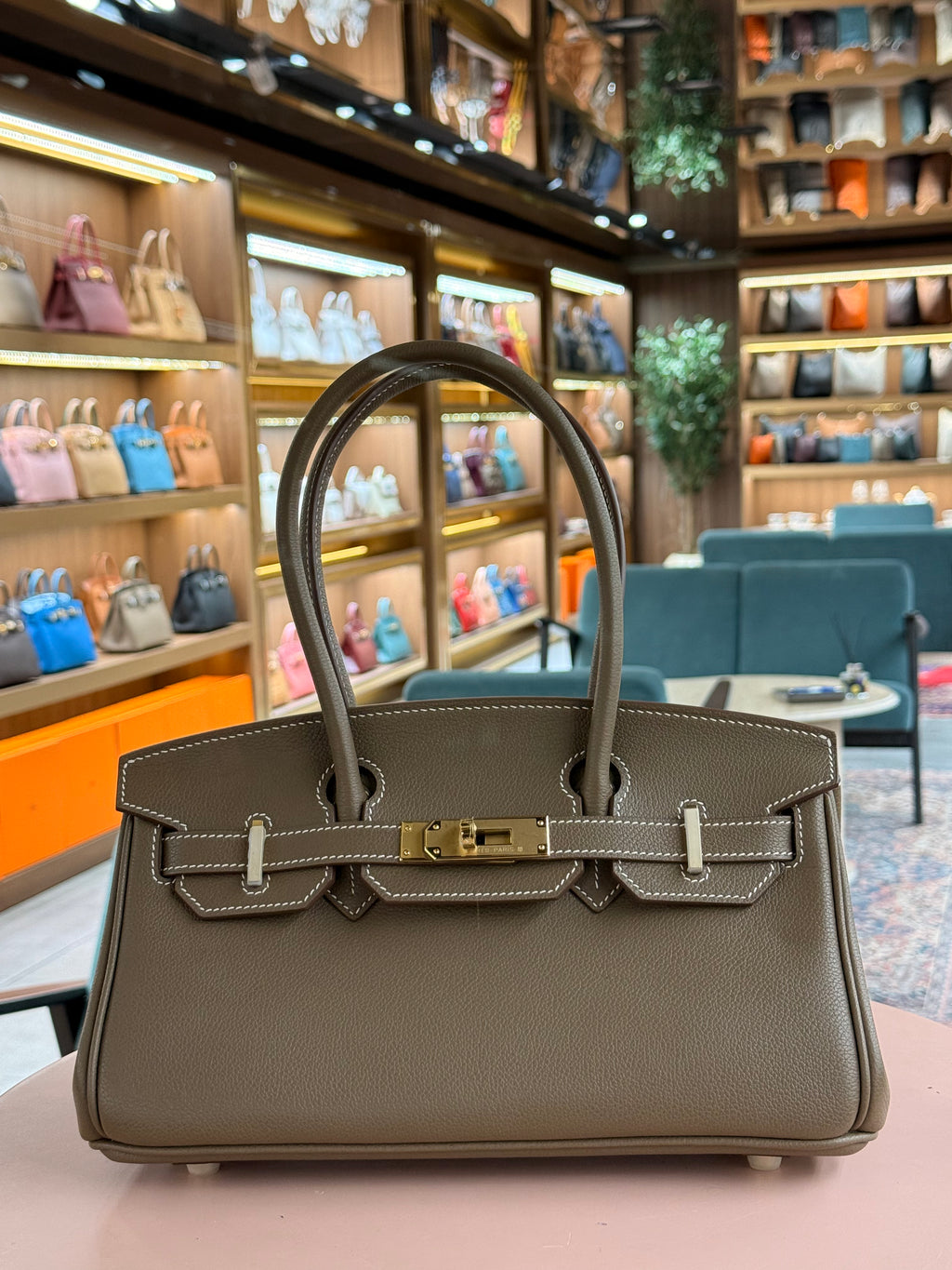Hermes | Birkin (30) – Togo – Etoupe – Gold Hardware