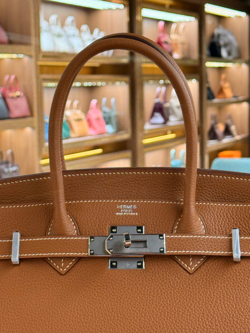Hermes | Birkin (30) – Togo – Gold – Palladium Hardware