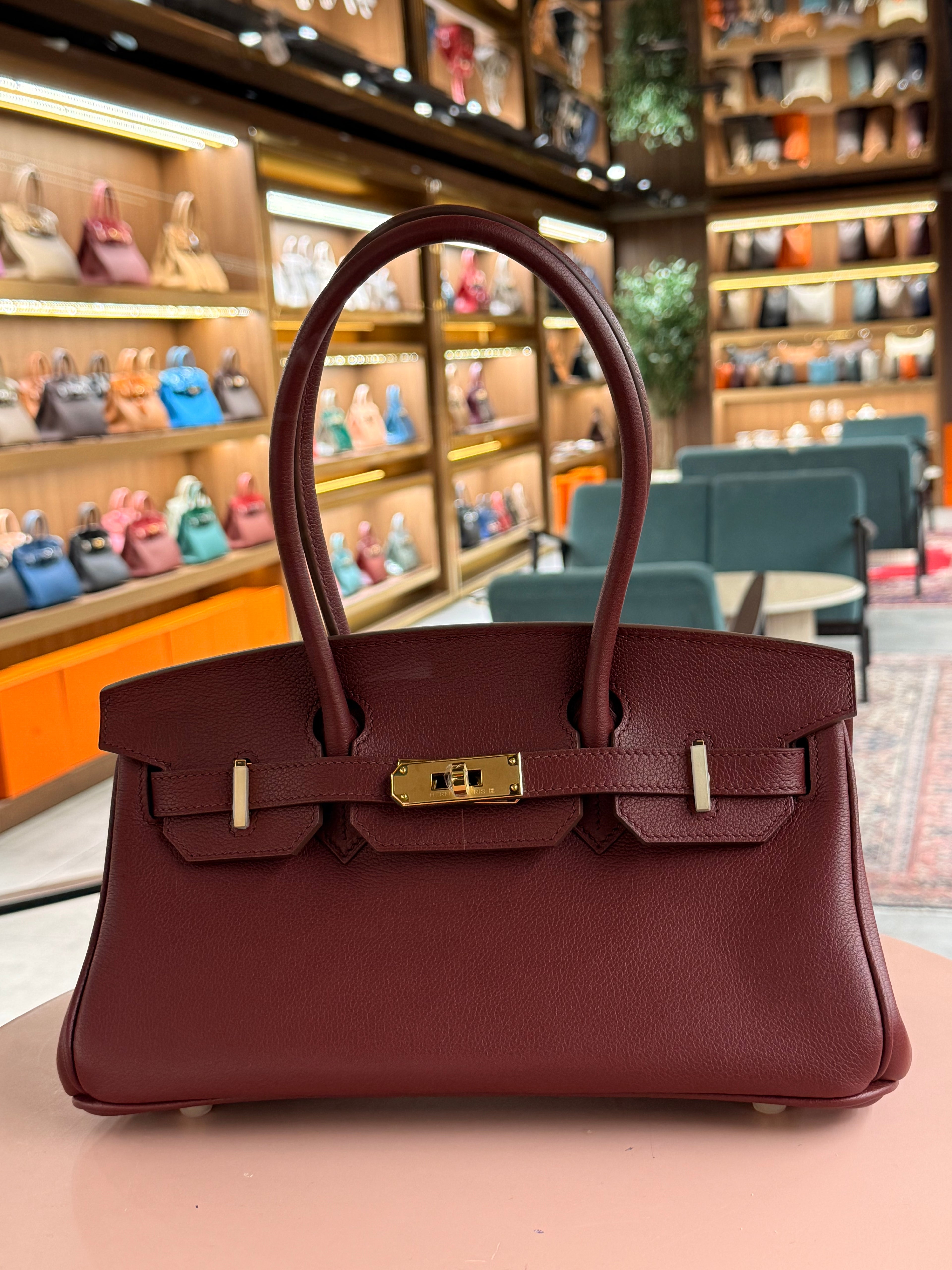 Hermes | Birkin (42) – Togo – Rouge H – Gold Hardware