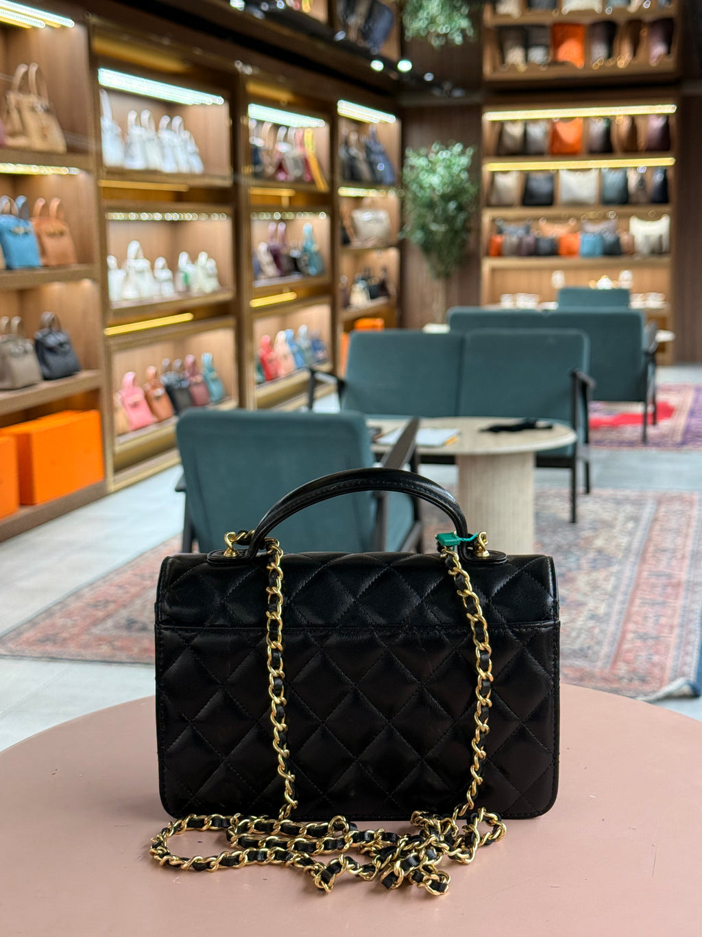 Chanel | Classic Flap Bag (Small) – Lambskin – Black – Gold Hardware