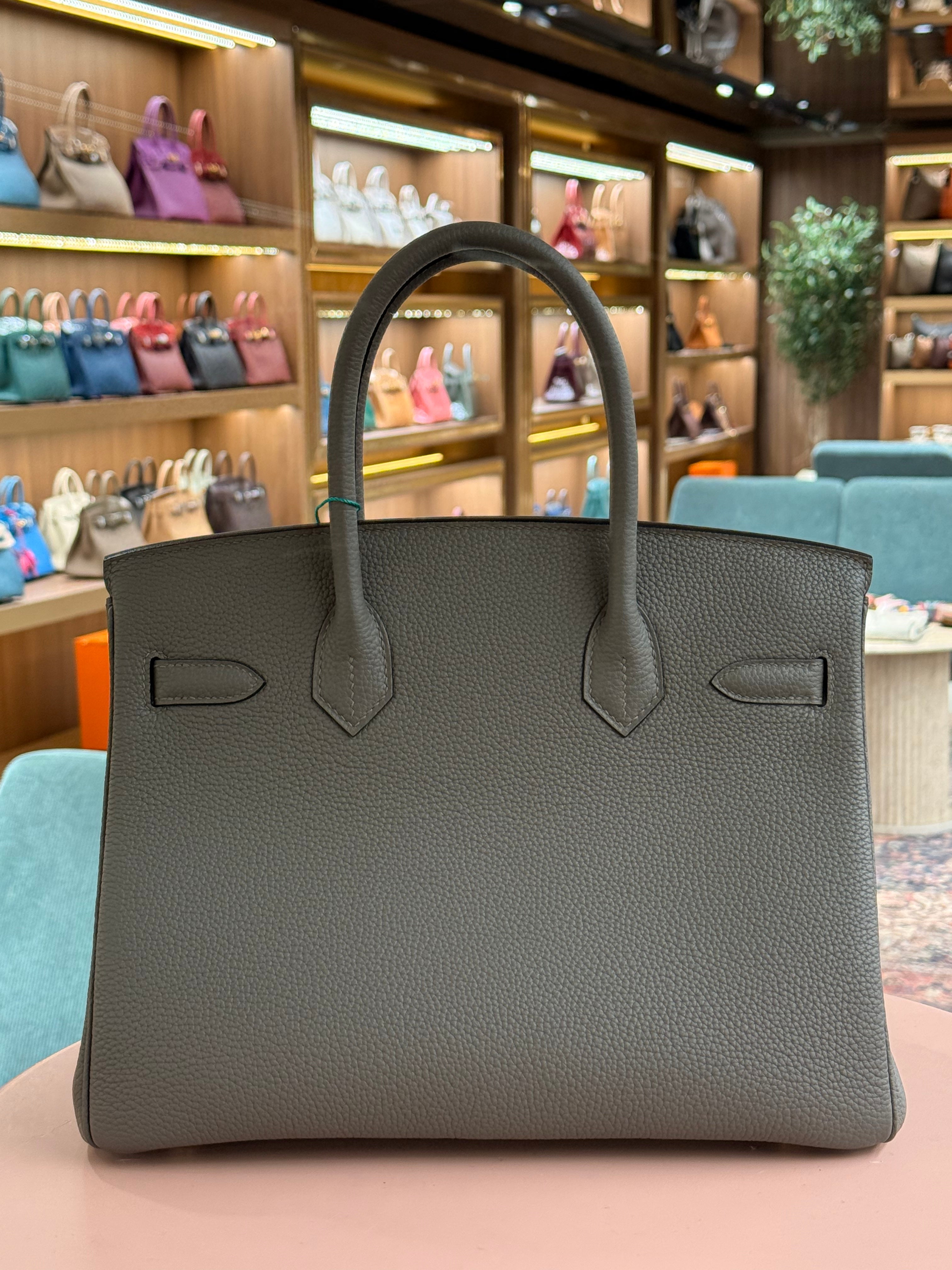 Hermes | Birkin (30) – Togo – Gris Tourterelle – Gold Hardware