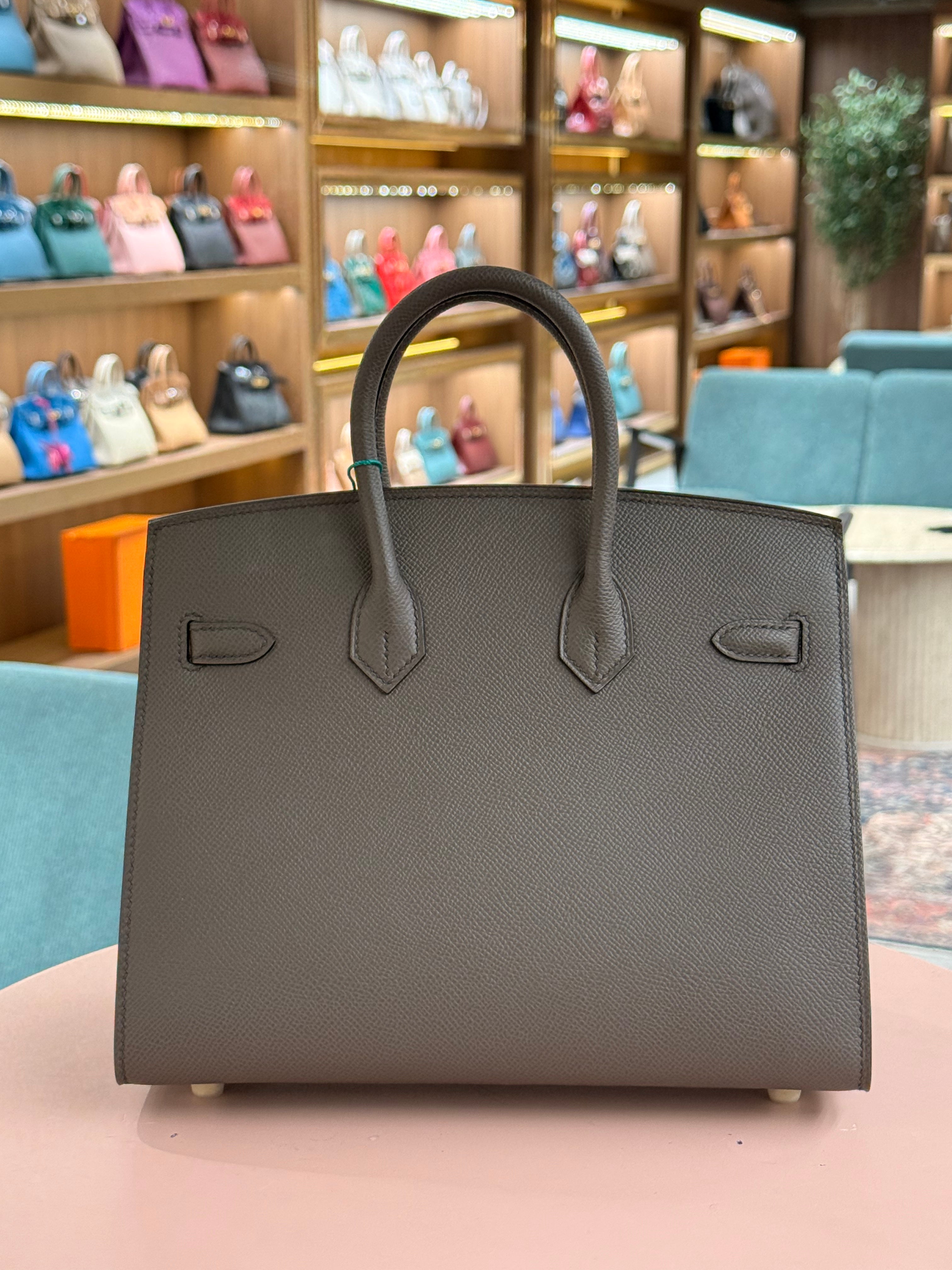 Hermes | Birkin (25) – Epsom – Etoupe – Gold Hardware