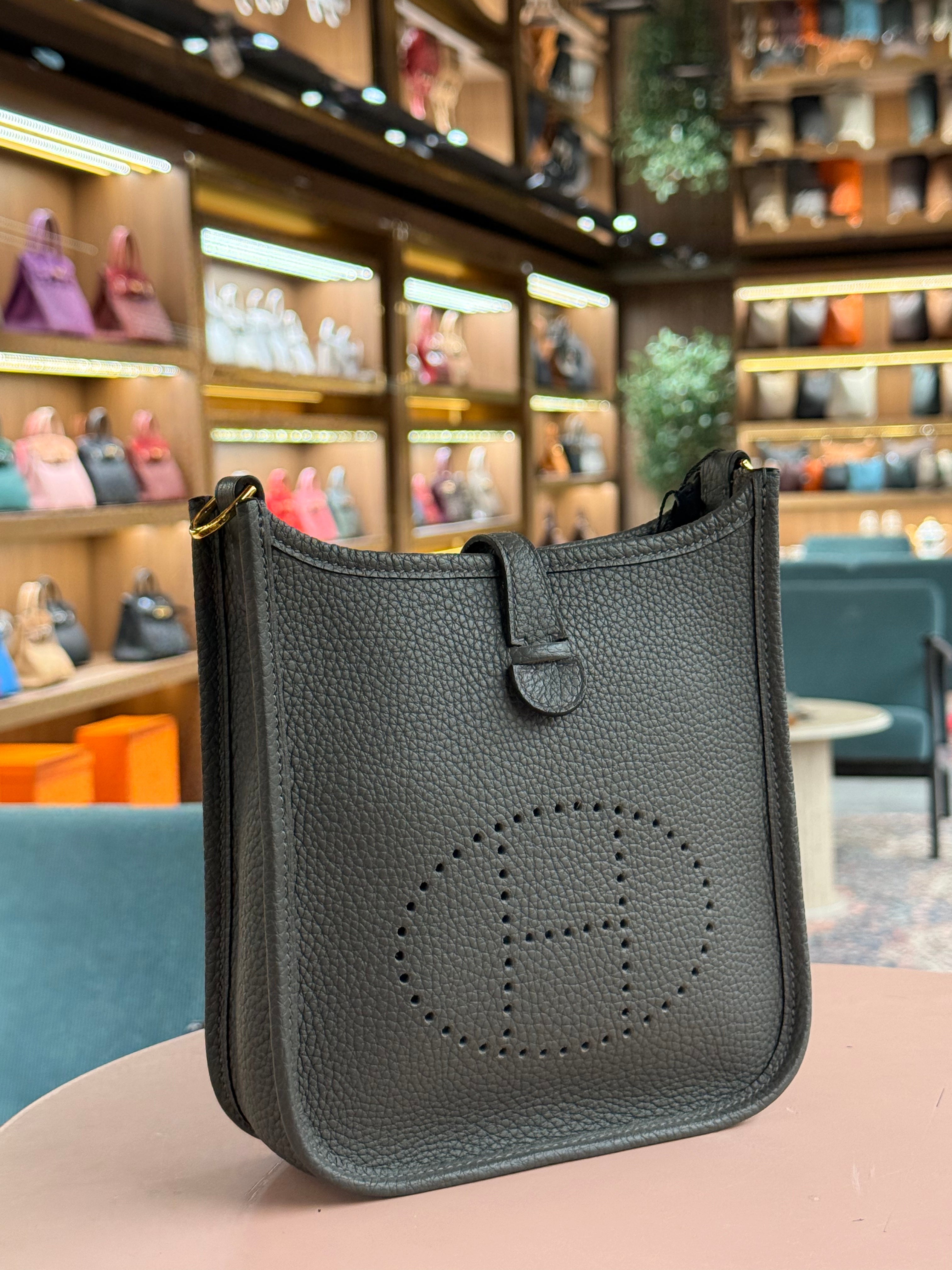 Hermes | Evelyne (Small) – Epsom – Vert Cypress – Gold Hardware