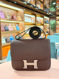 Hermes | Constance (18) – Epsom – Brown – Silver Hardware