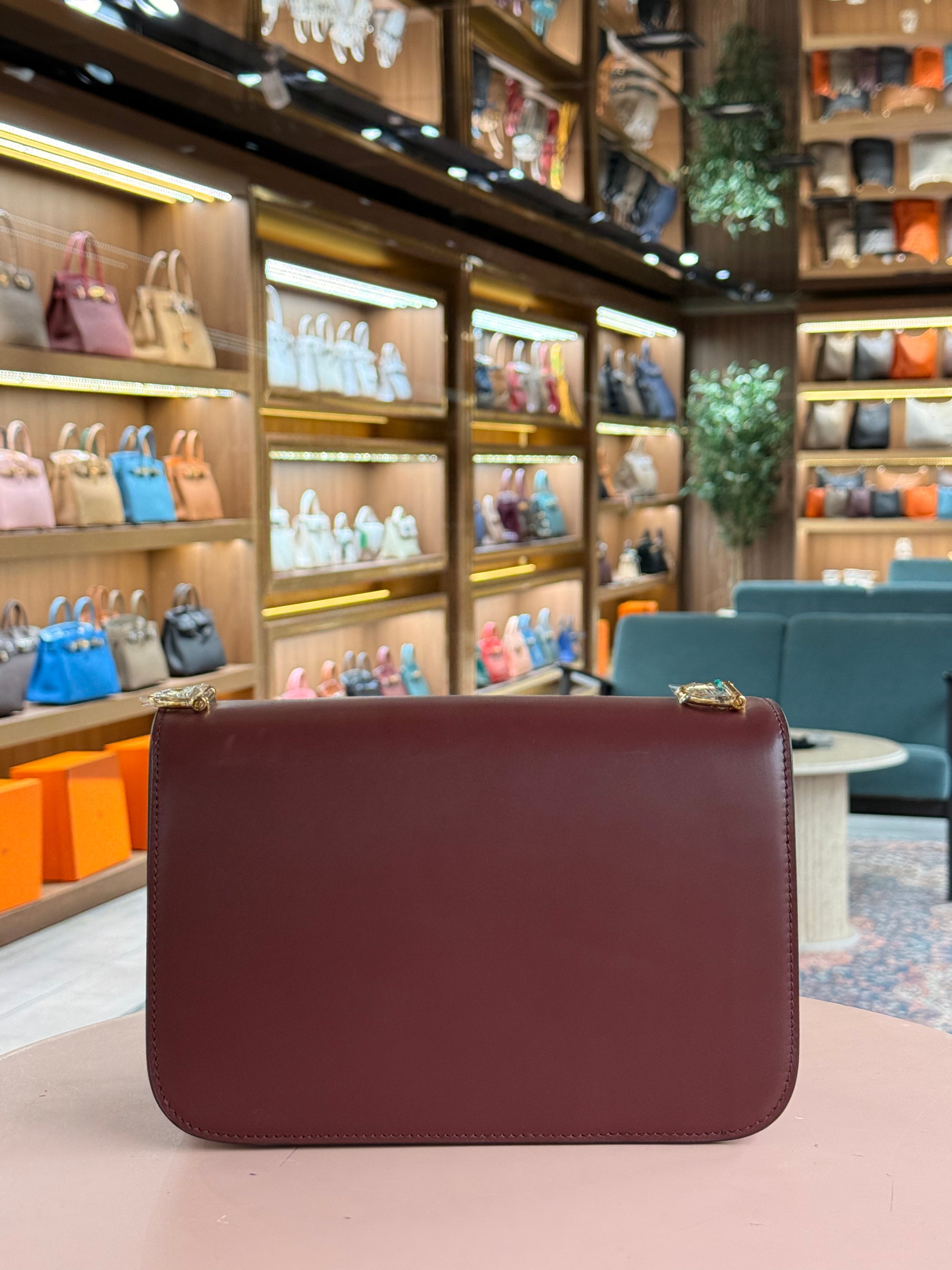 Gucci | Small Siena (Small) – Leather – Burgundy – Gold Hardware