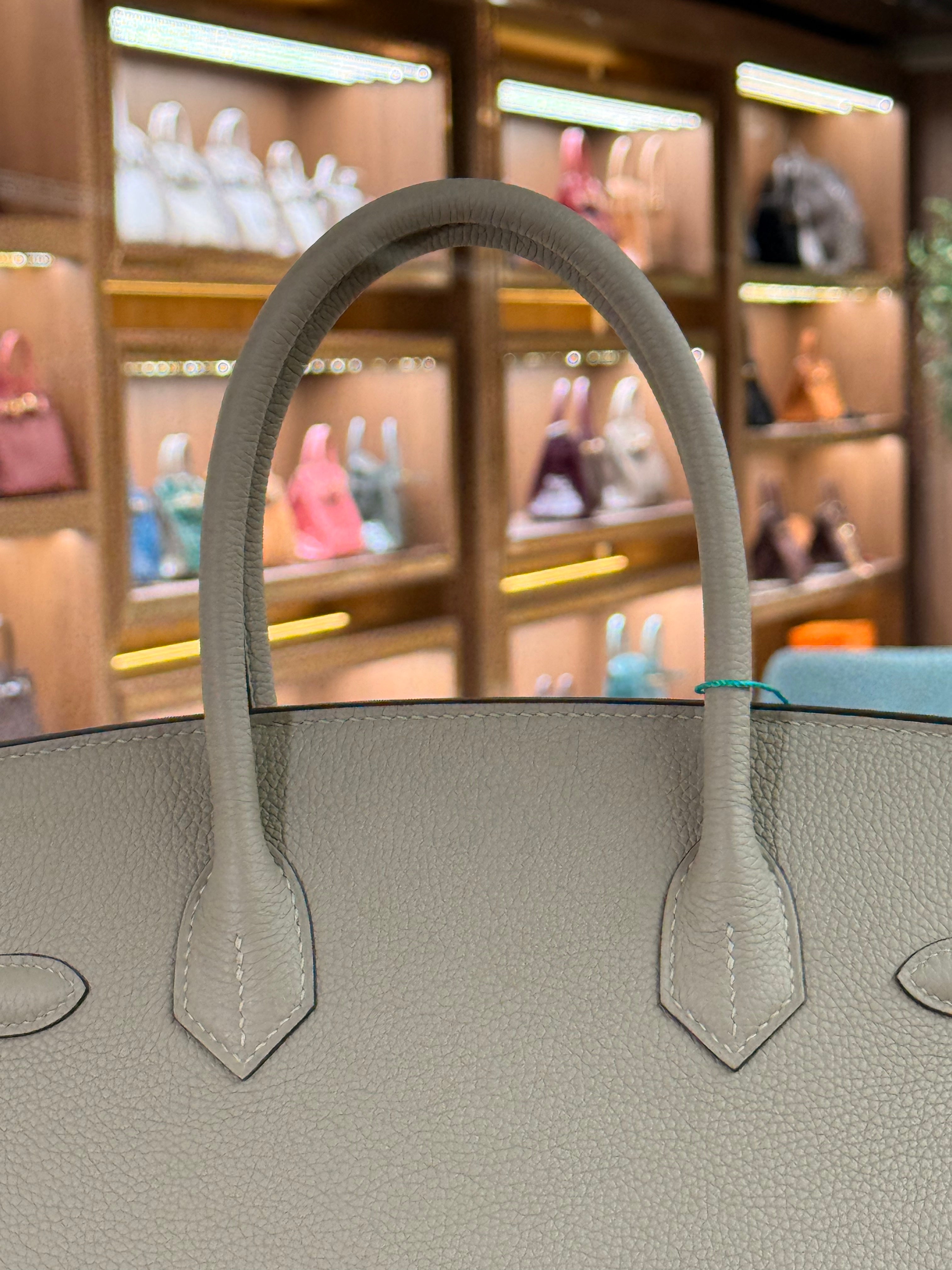 Hermes | Birkin (30) – Togo – Gris Perle – Gold Hardware