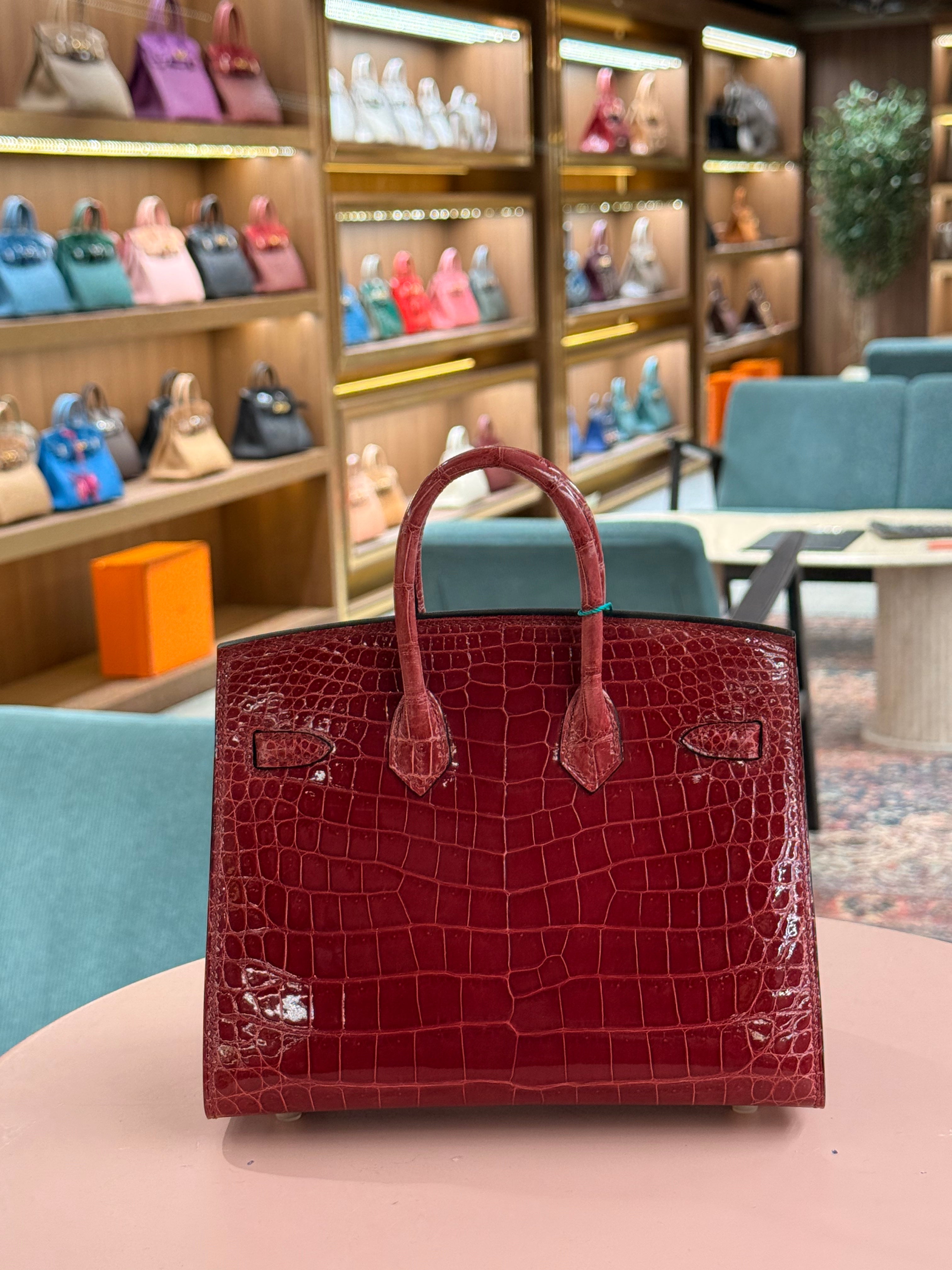 Hermes | Birkin (20) – Crocodile – Rouge H – Gold Hardware