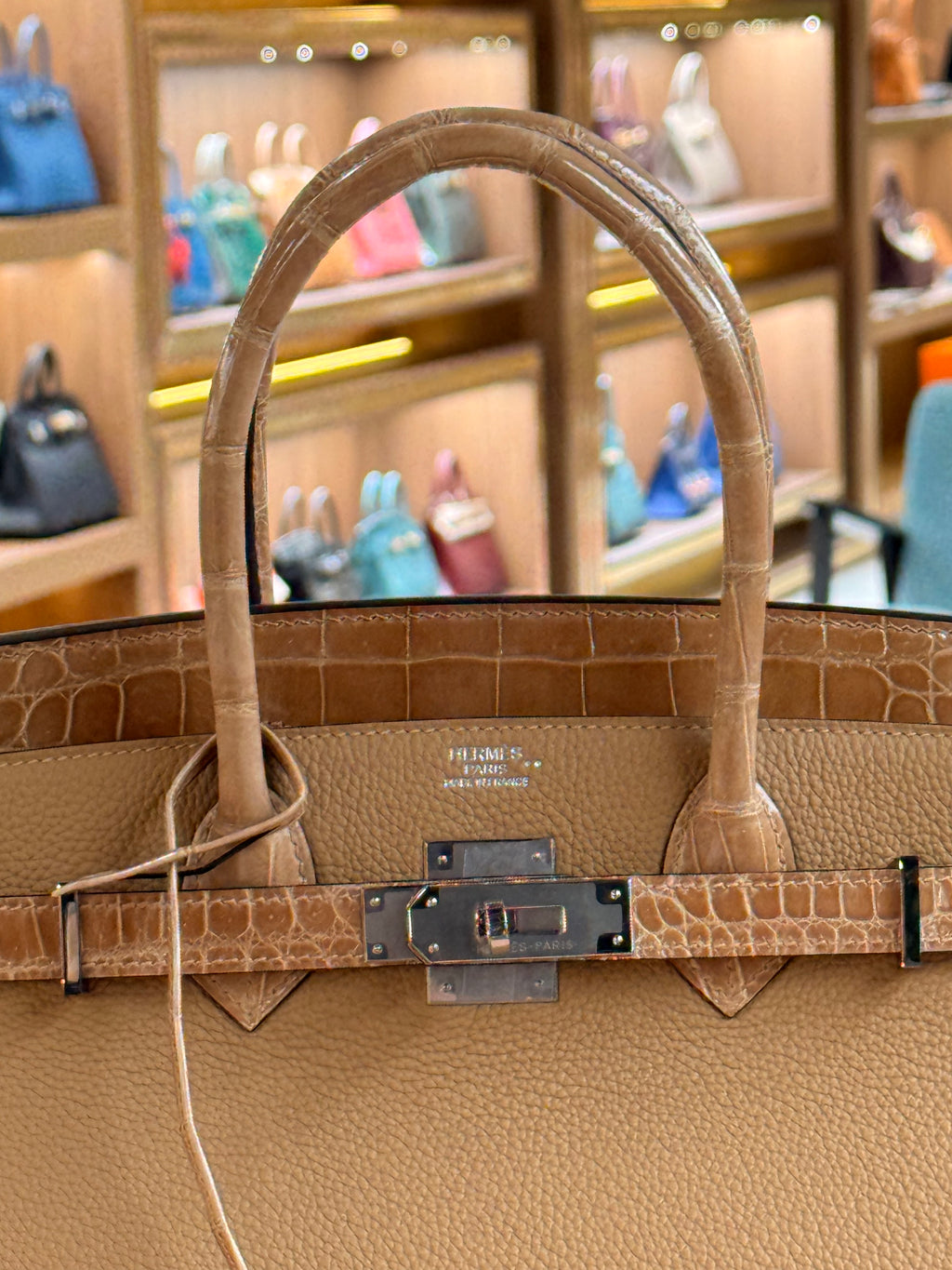 Hermes | Birkin-Touch (30) – Togo – Gold – Palladium Hardware