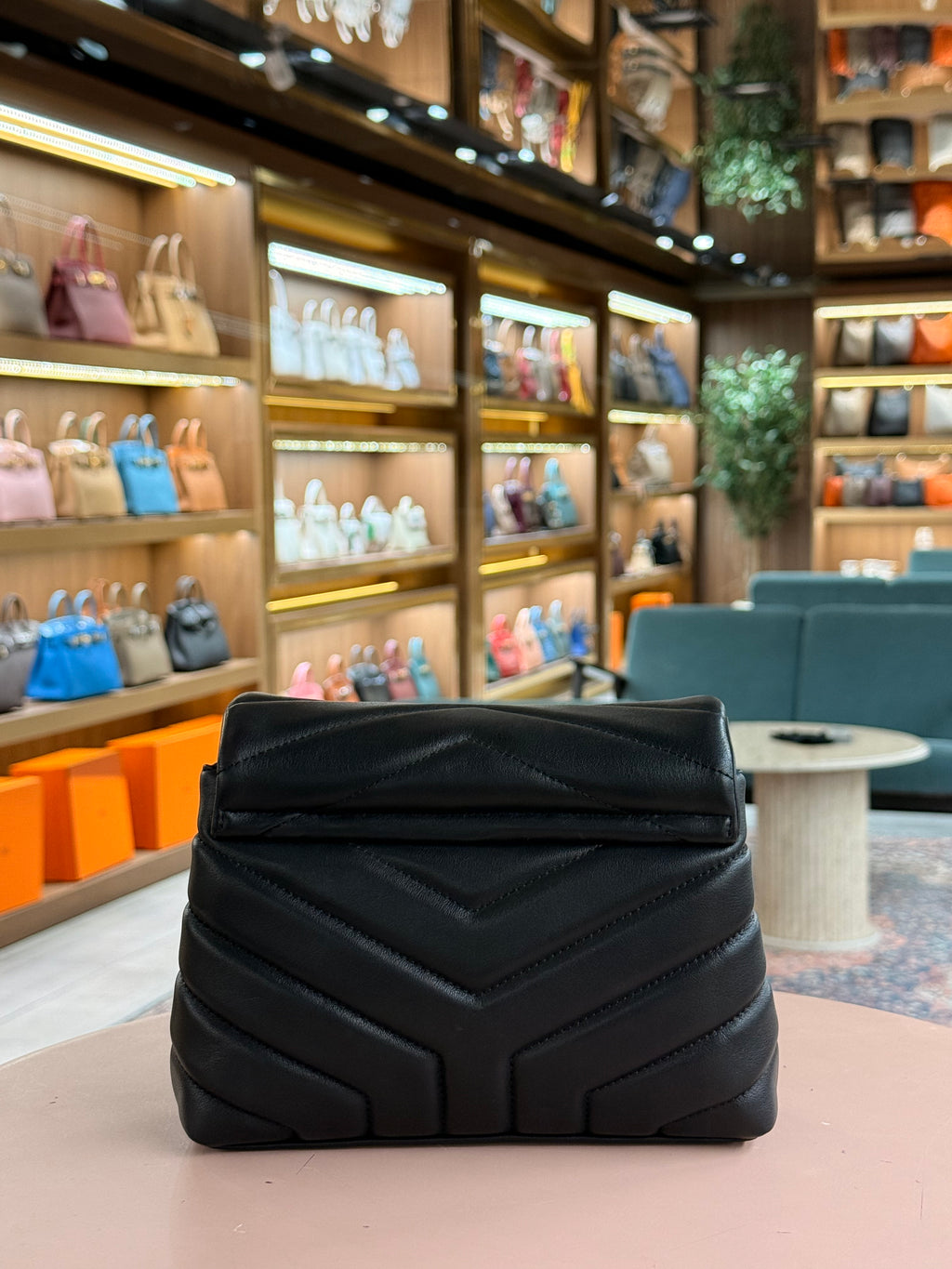 YSL | Lou Lou Toy – Leather – Black – Silver Hardware