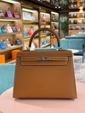Hermes | Kelly (25) – Epsom – Gold – Palladium Hardware