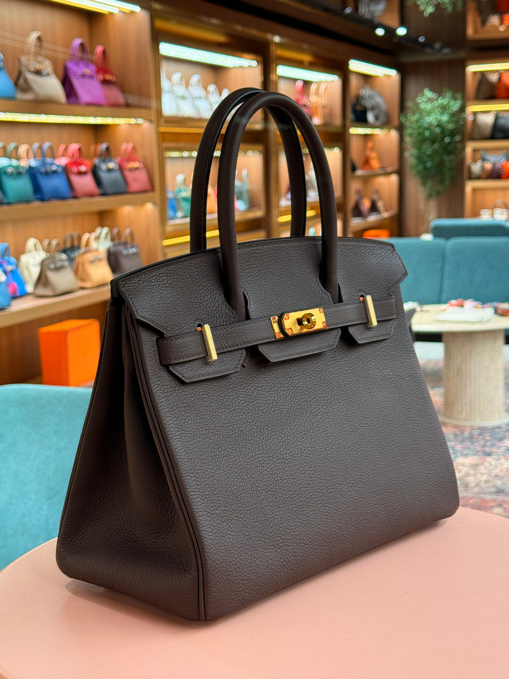 Hermes | Birkin (30) – Togo – Noir – Gold Hardware