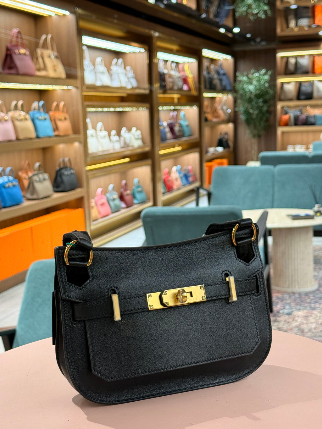 Hermes | Jypsiere (Mini) – Epsom – Black – Gold Hardware