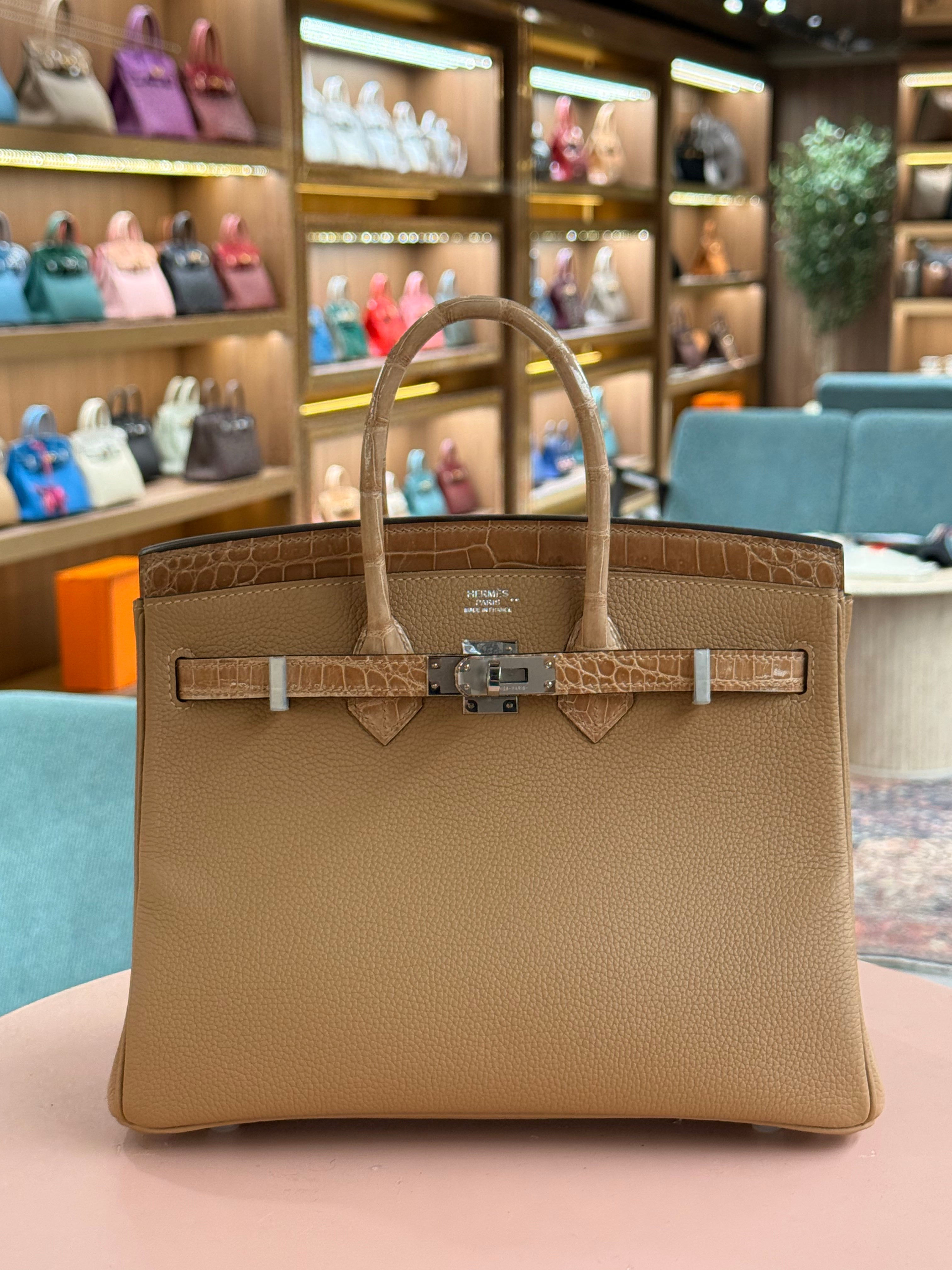 Hermes | Birkin (25) – Togo – Gold – Palladium Hardware
