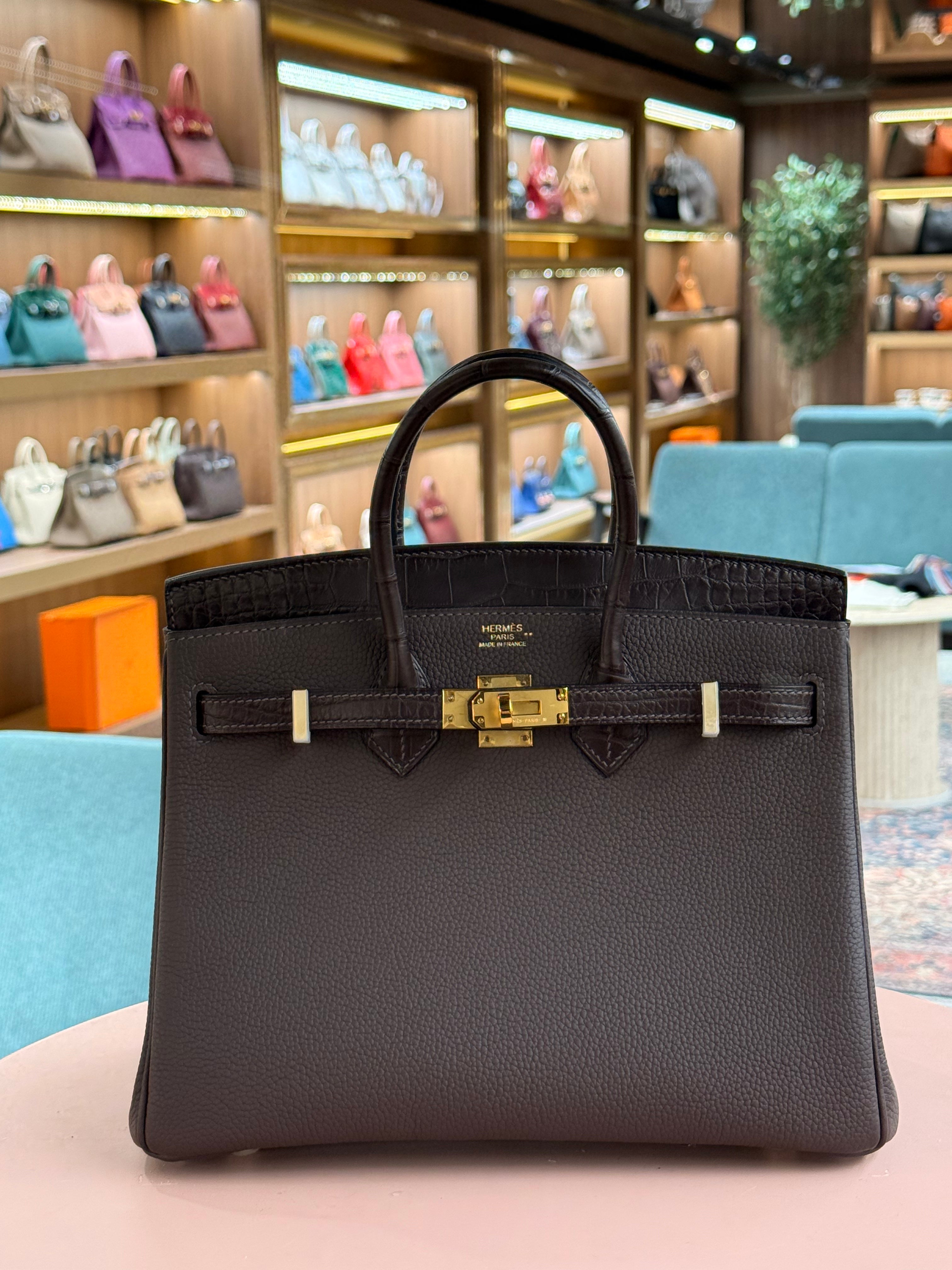 Hermes | Birkin (25) – Togo – Noir – Gold Hardware